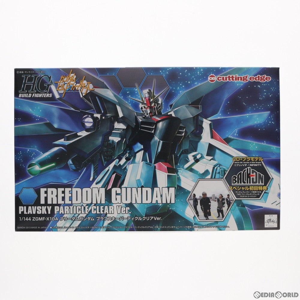 【中古即納】[PTM] BACK-ON「ニブンノイチ/INFINITY」(HG 1/144 ZGMF-X10A フリーダムガンダム プラフスキーパーティクルクリアver.付属) ガンダムビルドファイターズ プラモデル CD(CTZR-40353) エイベックス(20131106)