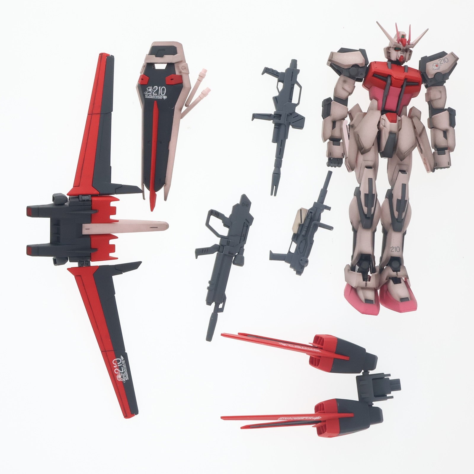 【中古即納】[PTM] MG 1/100 MBF-02 ストライクルージュ 機動戦士ガンダムSEED(シード) プラモデル(0129450) バンダイ(20040930)