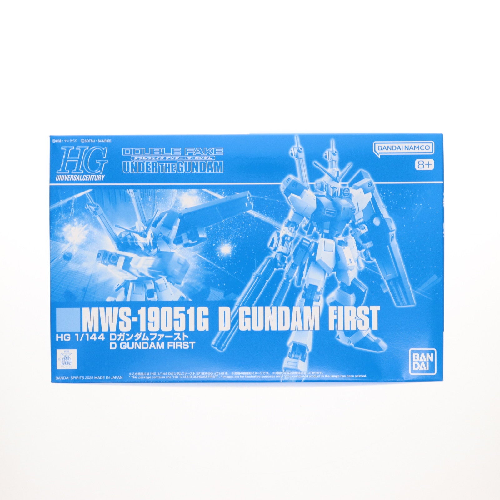 【中古即納】[PTM] プレミアムバンダイ限定 HG 1/144 Dガンダムファースト ダブルフェイク アンダー・ザ・ガンダム プラモデル(5067285) バンダイスピリッツ(20250220)