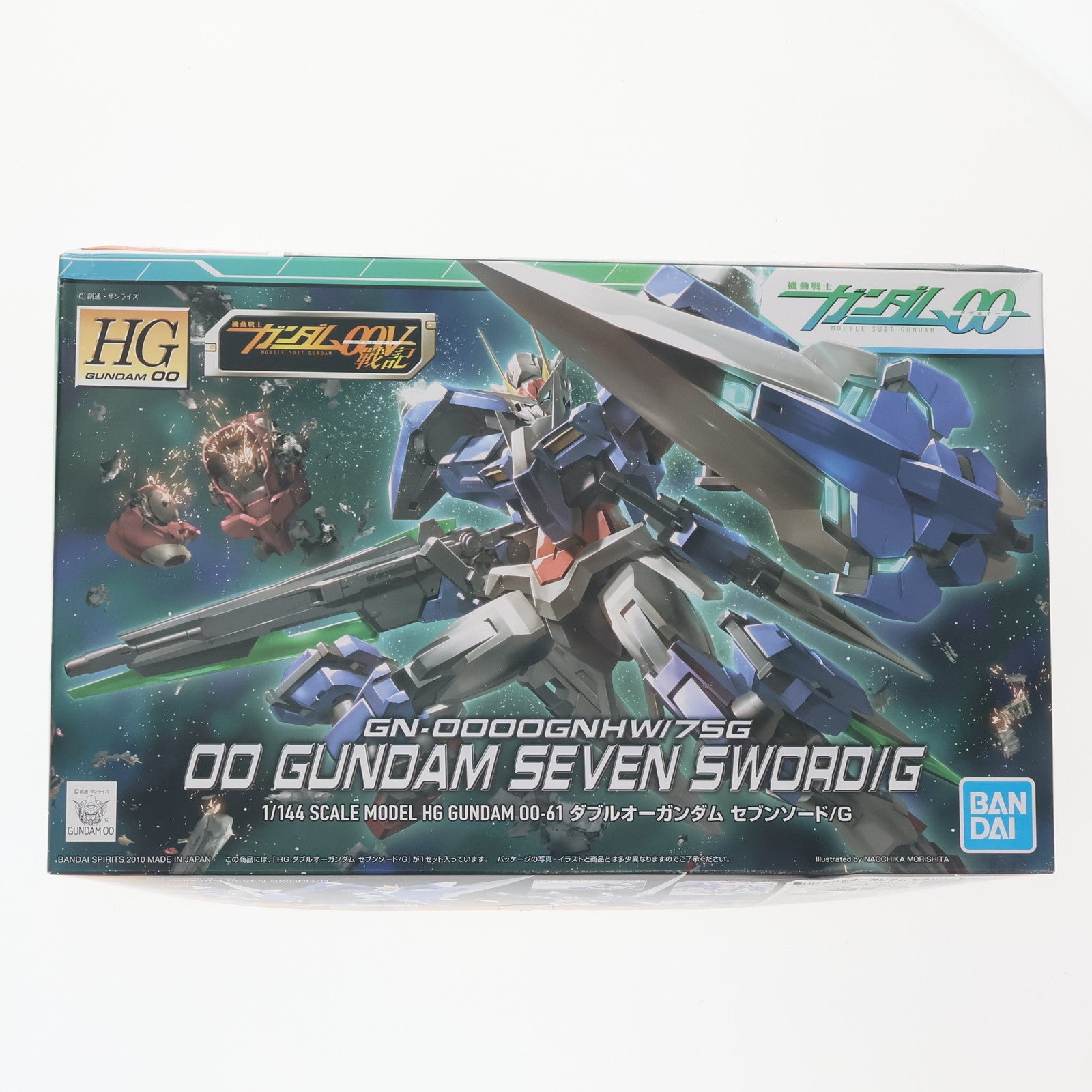 【中古即納】[PTM] (再販) HG 1/144 ダブルオーガンダムセブンソード/G 機動戦士ガンダム00(ダブルオー) プラモデル(5057935) バンダイスピリッツ(20240724)
