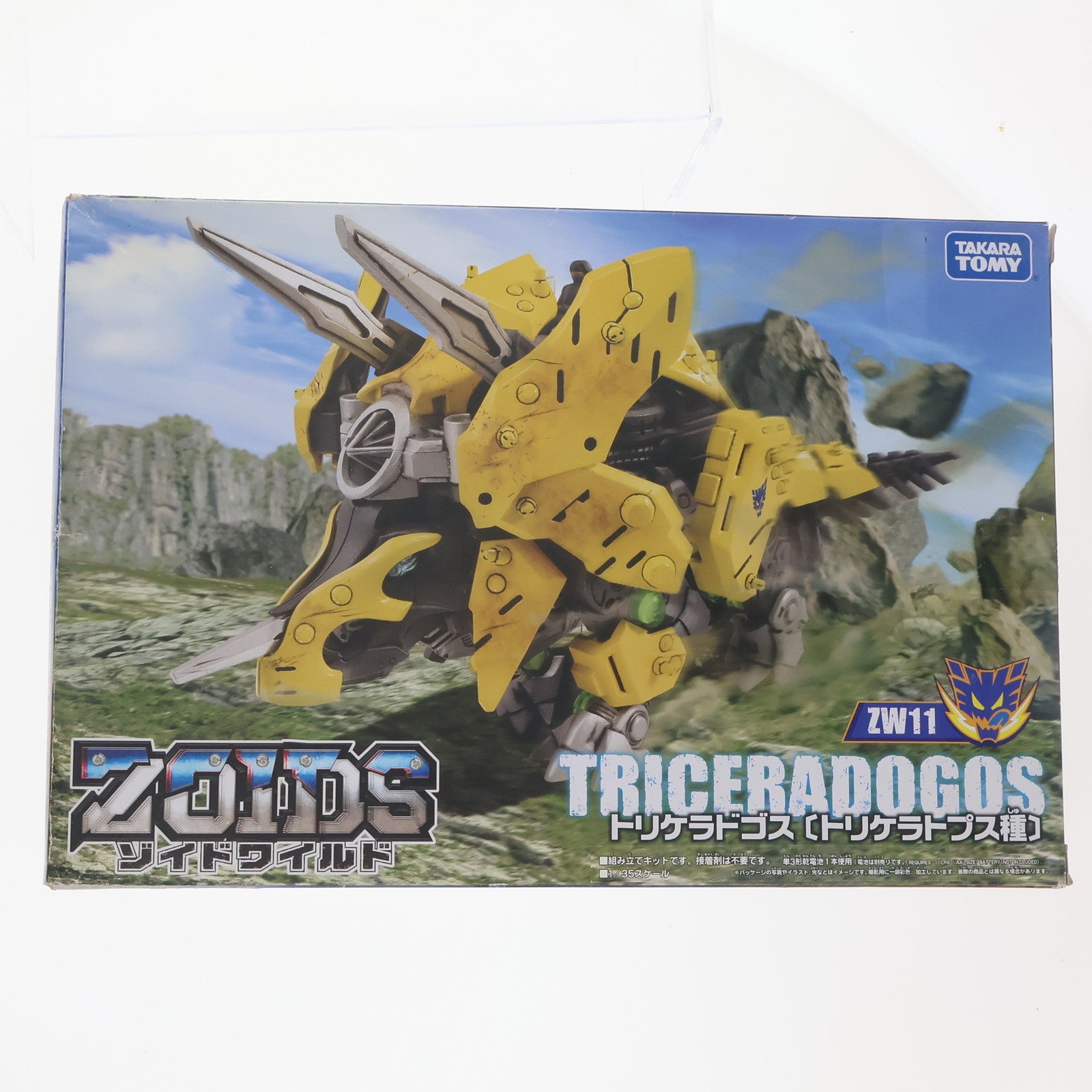 【中古即納】[PTM] ZW11 トリケラドゴス(トリケラトプス種) ZOIDS ゾイドワイルド プラモデル タカラトミー(20180929)