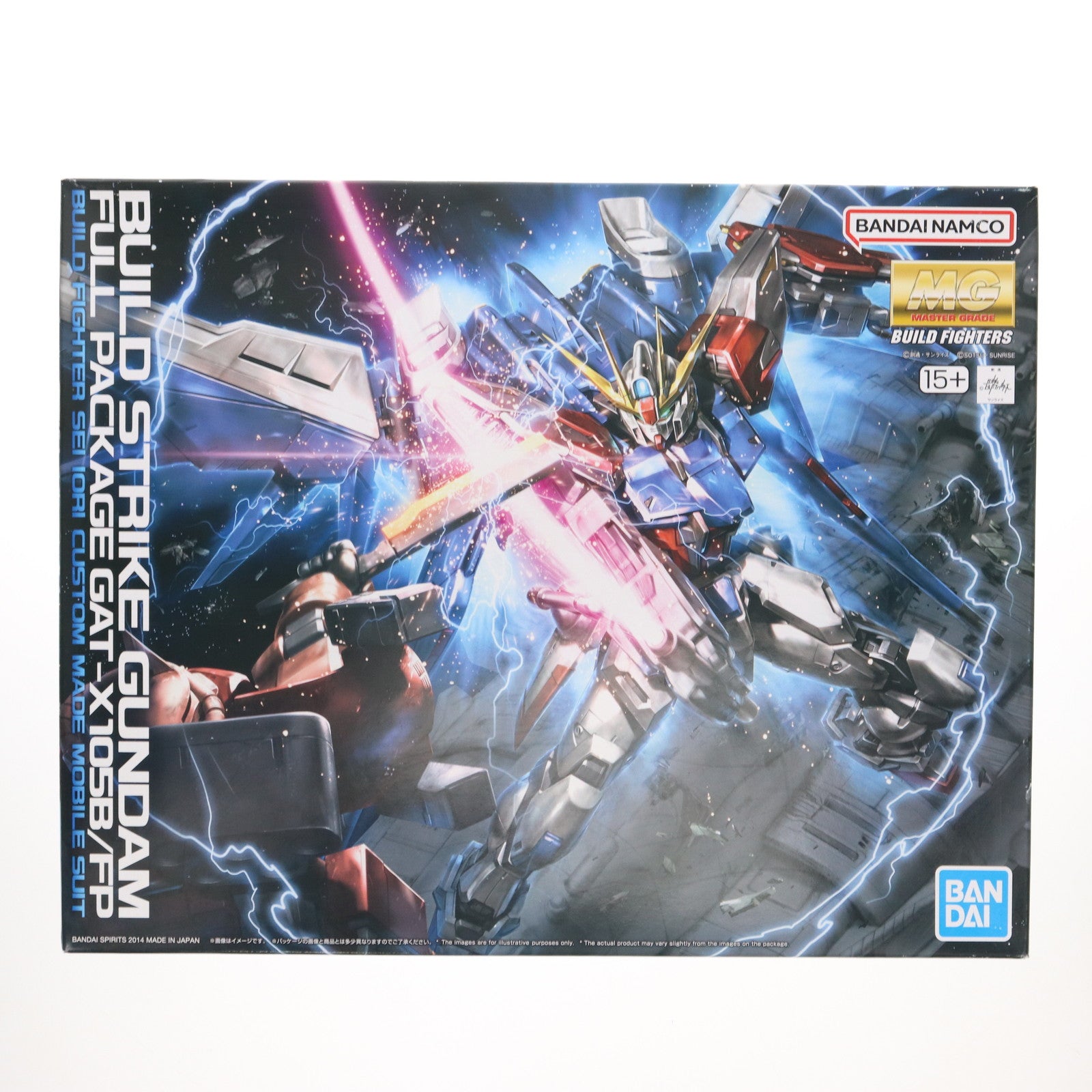 【中古即納】[PTM] MG 1/100 ビルドストライクガンダム フルパッケージ ガンダムビルドファイターズ プラモデル バンダイスピリッツ(20240228)