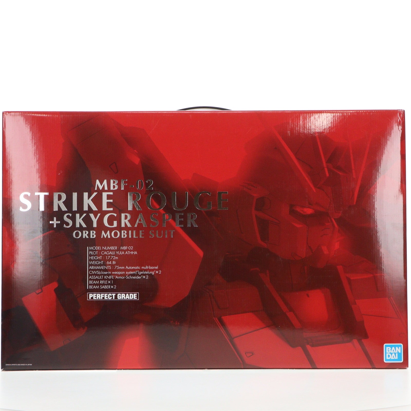 【中古即納】[PTM] (再販) PG 1/60 MBF-02 ストライクルージュ+スカイグラスパー 機動戦士ガンダムSEED(シード) プラモデル(5064234) バンダイスピリッツ(20241225)