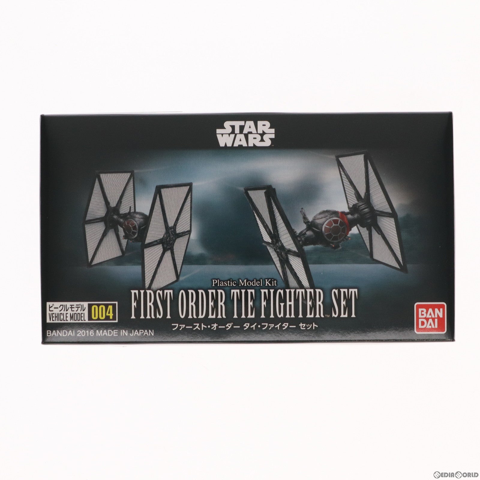 【中古即納】[PTM] ビークルモデルNo.4 ファースト・オーダー タイ・ファイター セット Star Wars(スター・ウォーズ)/フォースの覚醒 プラモデル バンダイ(20160827)
