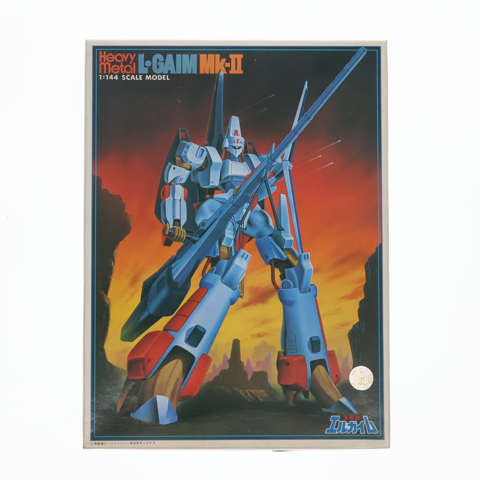 【中古即納】[PTM] (JAN無し版) 1/144 エルガイム マークII 重戦機エルガイム シリーズNo.12 プラモデル(0501517) バンダイ(19991231)