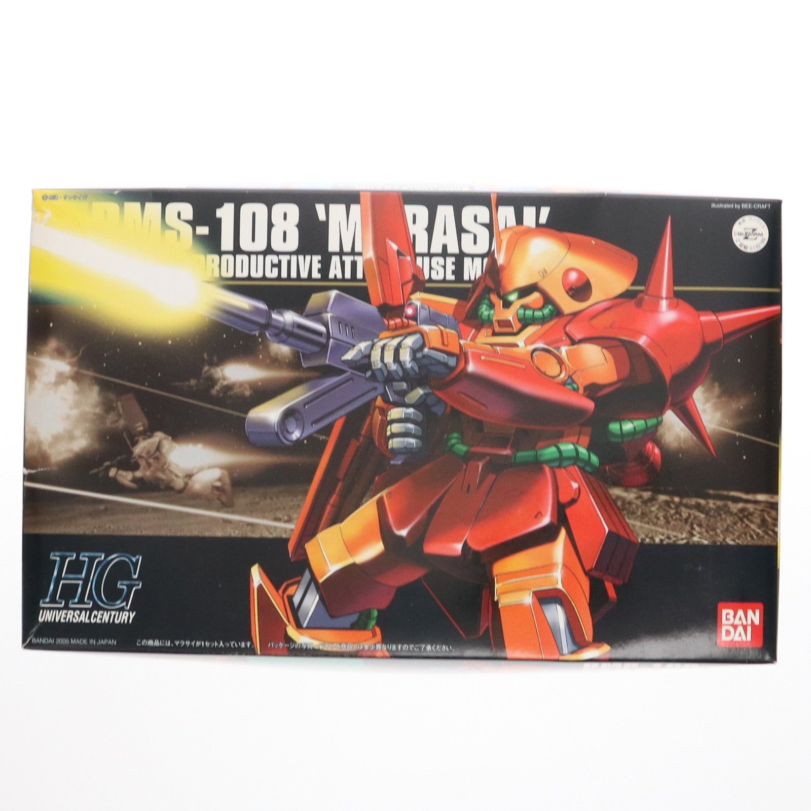 【中古即納】[PTM] HGUC 1/144 RMS-108 マラサイ 機動戦士Zガンダム プラモデル(0132169) バンダイ(20180615)