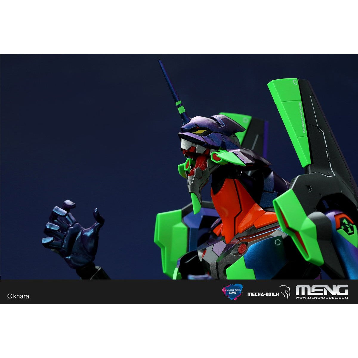 【中古即納】[PTM] 汎用ヒト型決戦兵器 人造人間エヴァンゲリオン初号機Ver.1.5 イリデッセントカラー 新世紀エヴァンゲリオン プラモデル(MEN MECHA-001LH) MENG Model(モンモデル)(20250831)