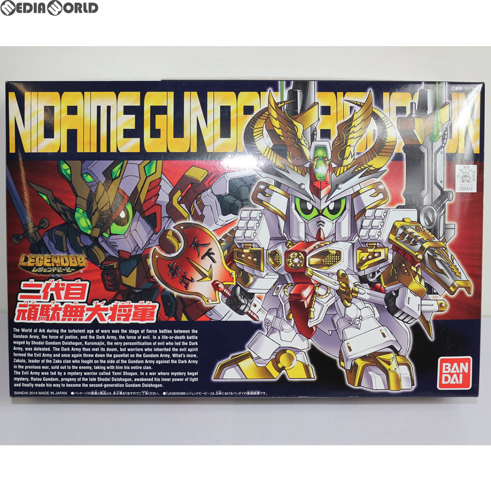 【中古即納】[PTM] SD武者ガンダム BB戦士395 LEGEND BB 二代目頑駄無大将軍(にだいめがんだむだいしょうぐん) プラモデル(0191412) バンダイ(20141017)