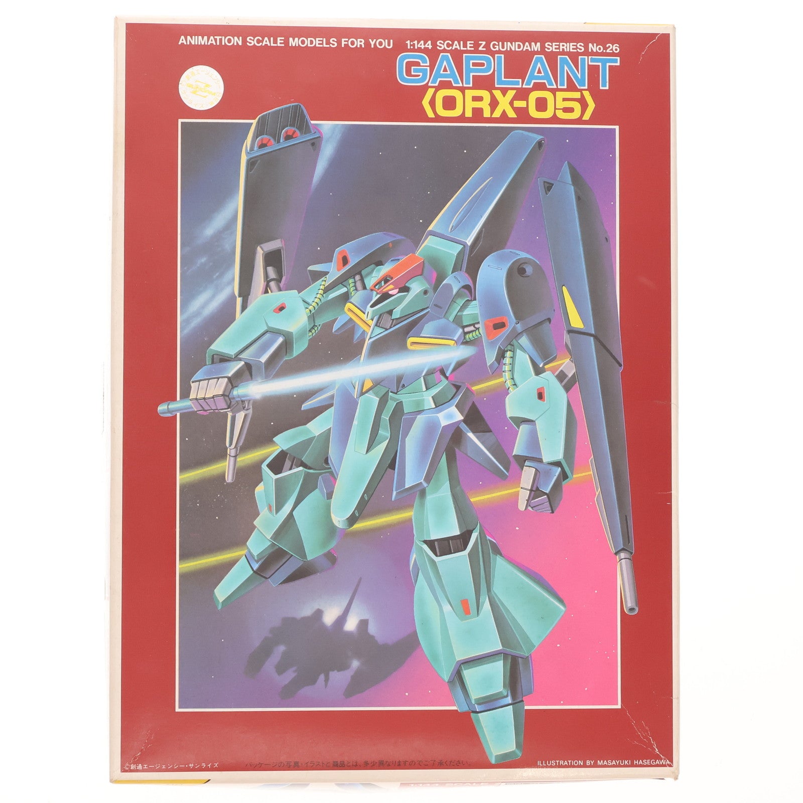【中古即納】[PTM] 1/144 ORX-05 ギャプラン 機動戦士Zガンダム シリーズNo.26 プラモデル(0004924) バンダイ(19991231)