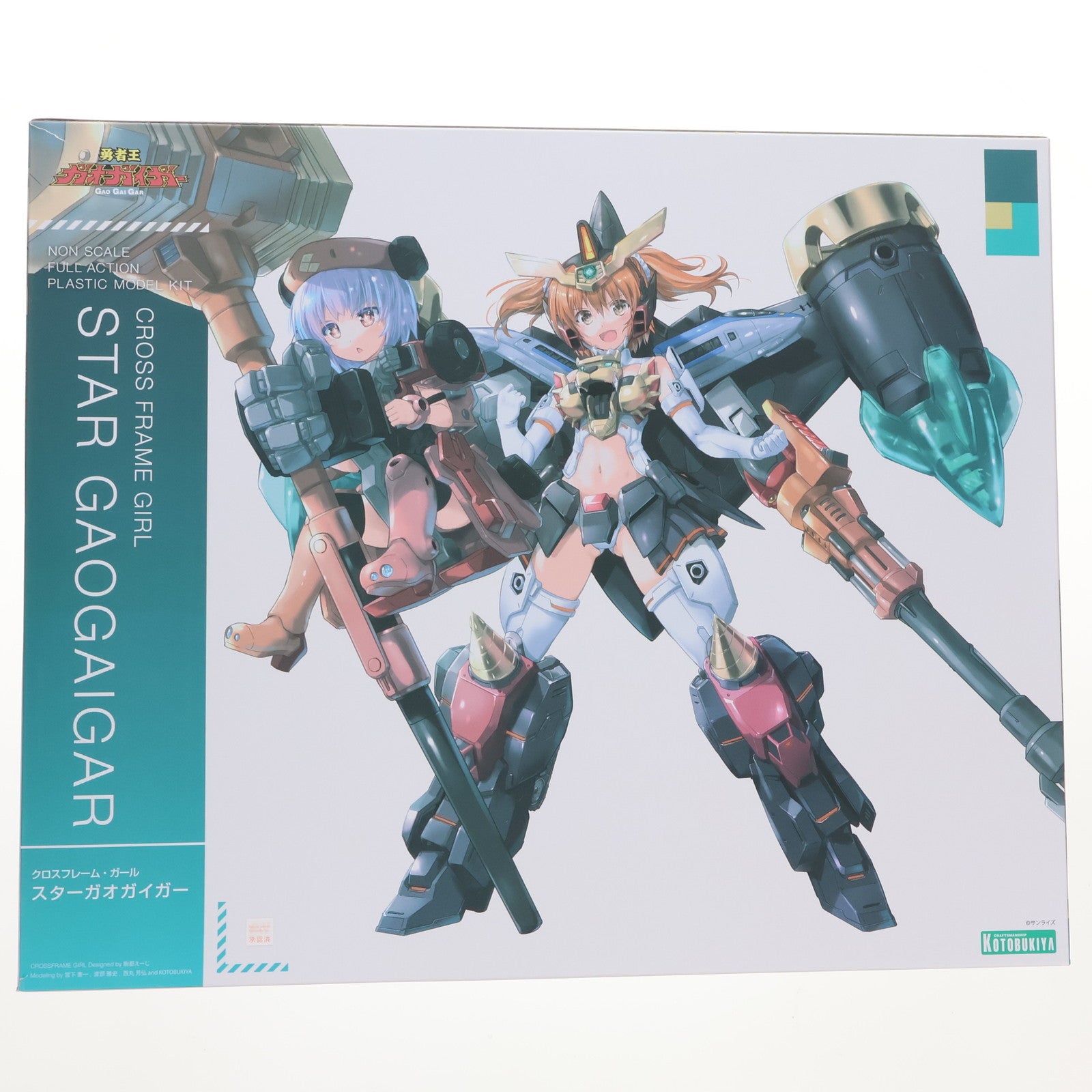 【中古即納】[PTM] フレームアームズ・ガール クロスフレーム・ガール スターガオガイガー 勇者王ガオガイガー プラモデル(CG013) コトブキヤ(20240620)