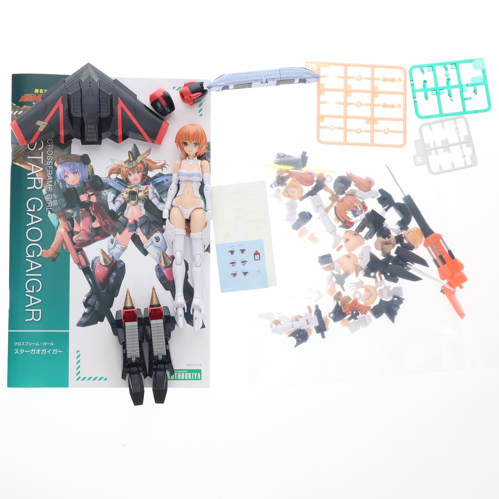 【中古即納】[PTM] フレームアームズ・ガール クロスフレーム・ガール スターガオガイガー 勇者王ガオガイガー プラモデル(CG013) コトブキヤ(20240620)
