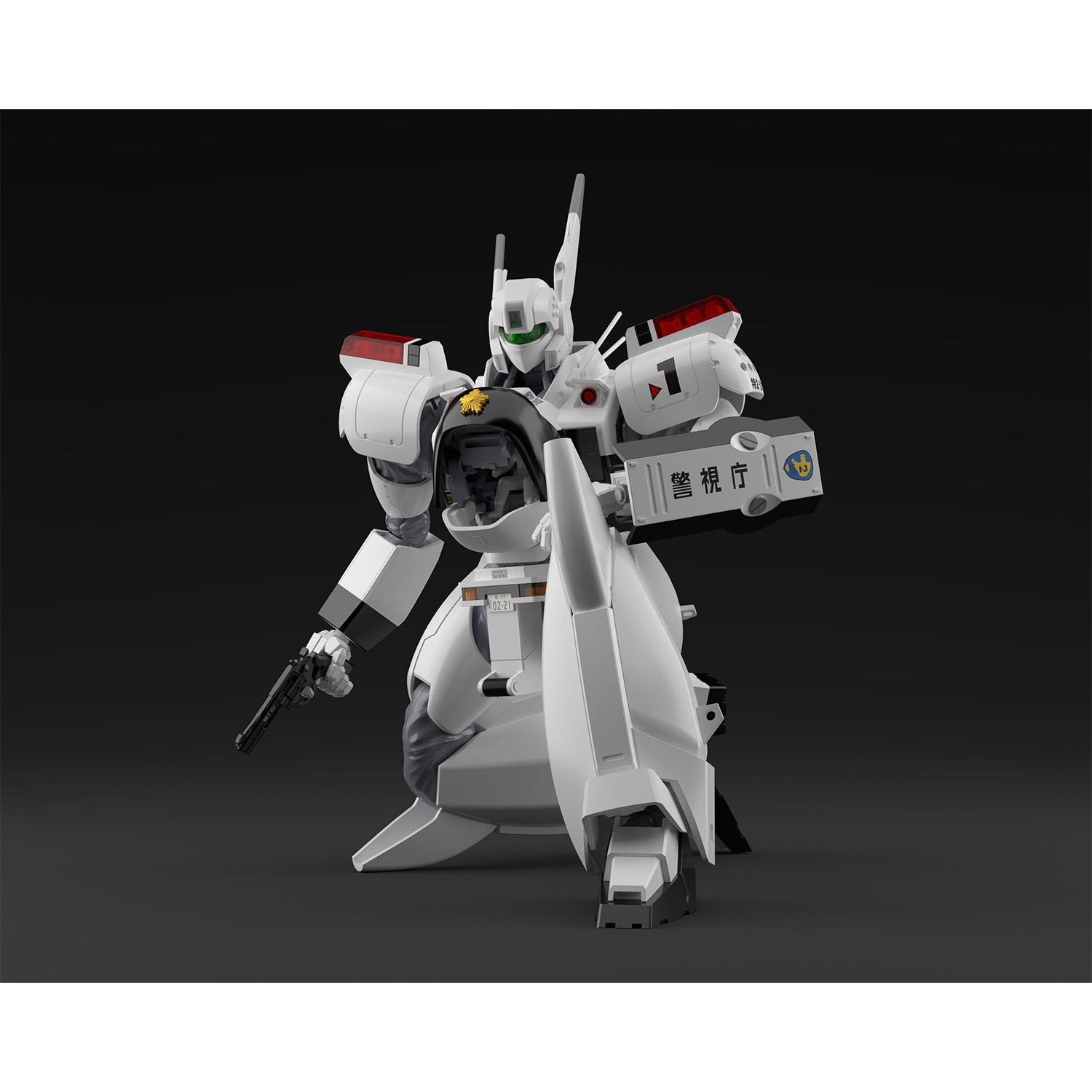 【中古即納】[PTM] ACKS 1/43 AV-98 イングラム1号機+98式特型指揮車セット 機動警察パトレイバー プラモデル(MP-01) アオシマ(20250829)