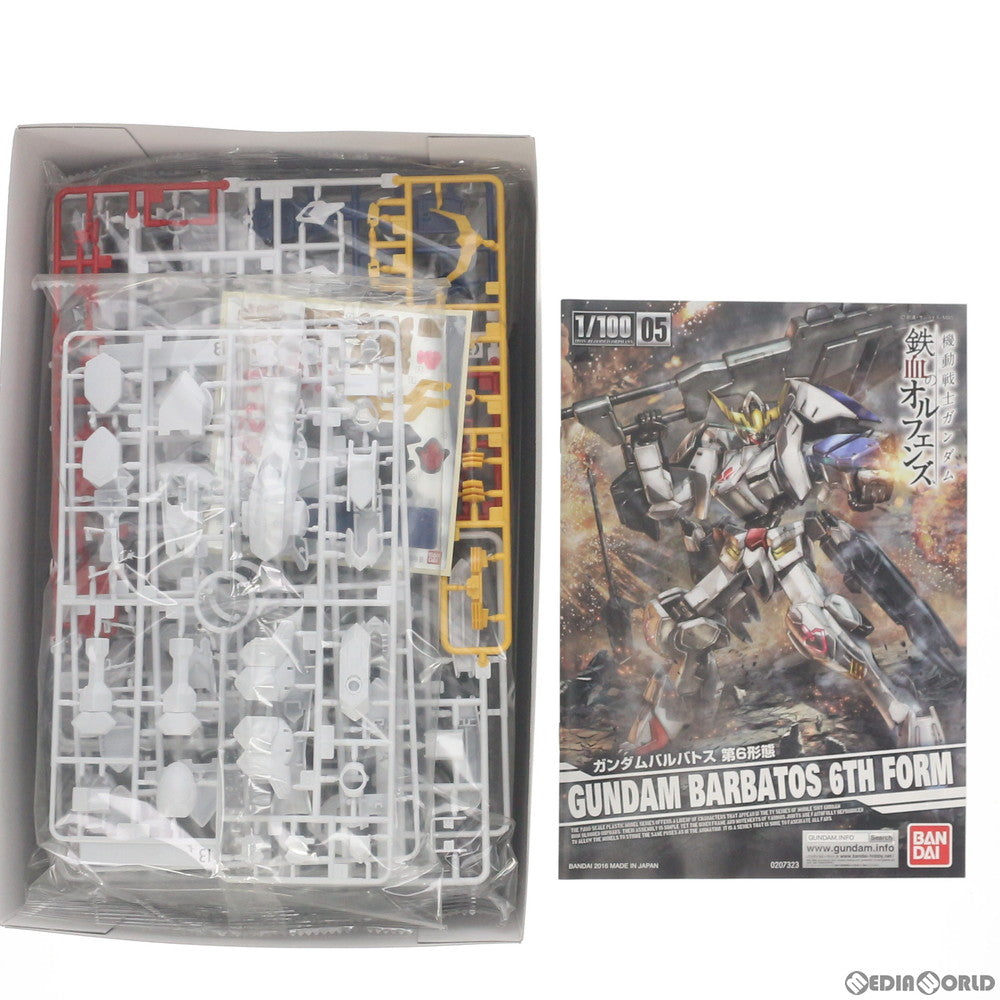 【中古即納】[PTM] 1/100 ASW-G-08 ガンダムバルバトス 第6形態 機動戦士ガンダム 鉄血のオルフェンズ プラモデル バンダイ(20160319)