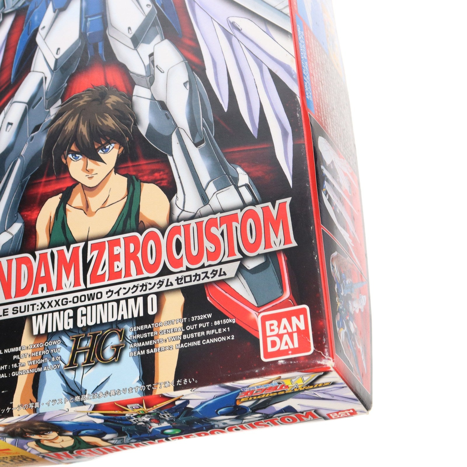 【中古即納】[PTM] HG 1/100 XXXG-00W0 ウイングガンダムゼロカスタム 通常版 新機動戦記ガンダムW Endless Waltz(ウイング エンドレスワルツ) プラモデル(0057137) バンダイ(20171022)