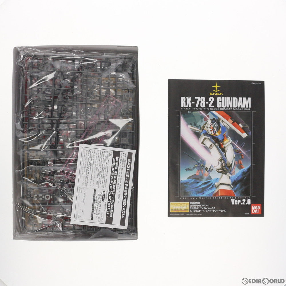 【中古即納】[PTM] ラストワン賞 MG 1/100 RX-78-2 ガンダムVer.2.0 ソリッドクリアリバース 一番くじ 機動戦士ガンダム ガンプラ40周年 プラモデル(5060939) バンダイスピリッツ(20200923)