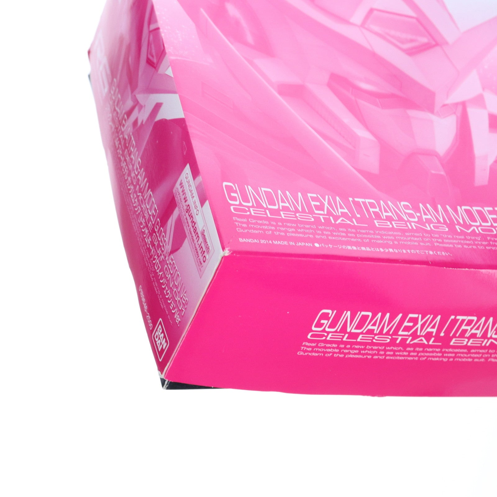 【中古即納】[PTM] プレミアムバンダイ限定 RG 1/144 GN-001 ガンダムエクシア(トランザムモード) グロスインジェクションVer. 機動戦士ガンダム00(ダブルオー) プラモデル(0189646) バンダイ(20140630)