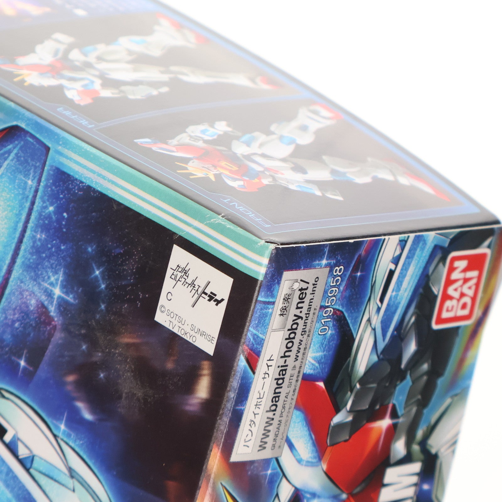 【中古即納】[PTM] 初回限定特典カード2枚付属 HGBF 1/144 トライバーニングガンダム ガンダムビルドファイターズトライ プラモデル(0195958) バンダイ(20171111)