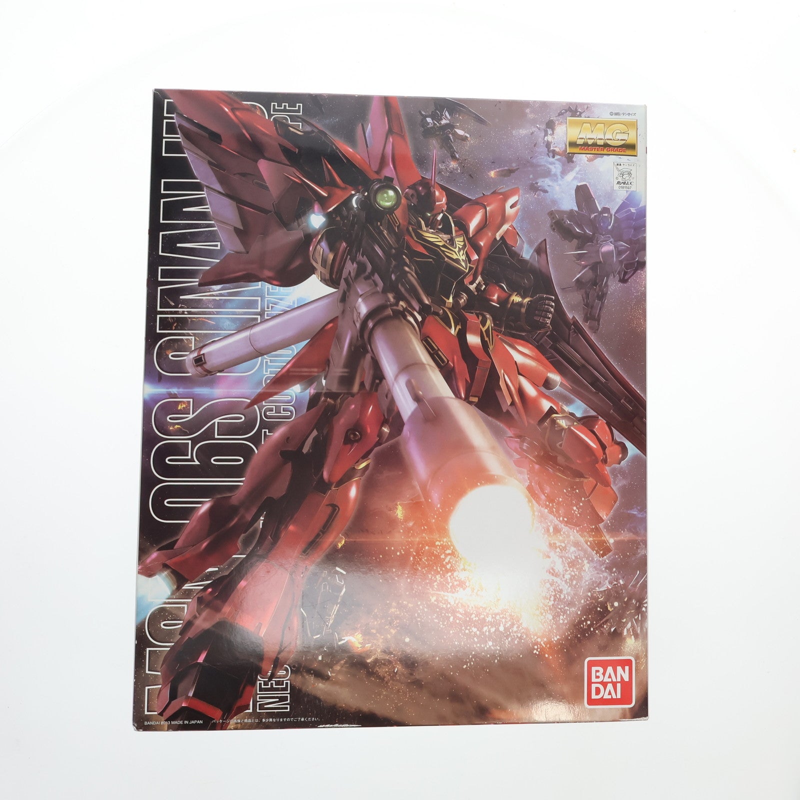 【中古即納】[PTM] MG 1/100 MSN-06S シナンジュ 機動戦士ガンダムUC(ユニコーン) プラモデル(0181597) バンダイ(20130327)