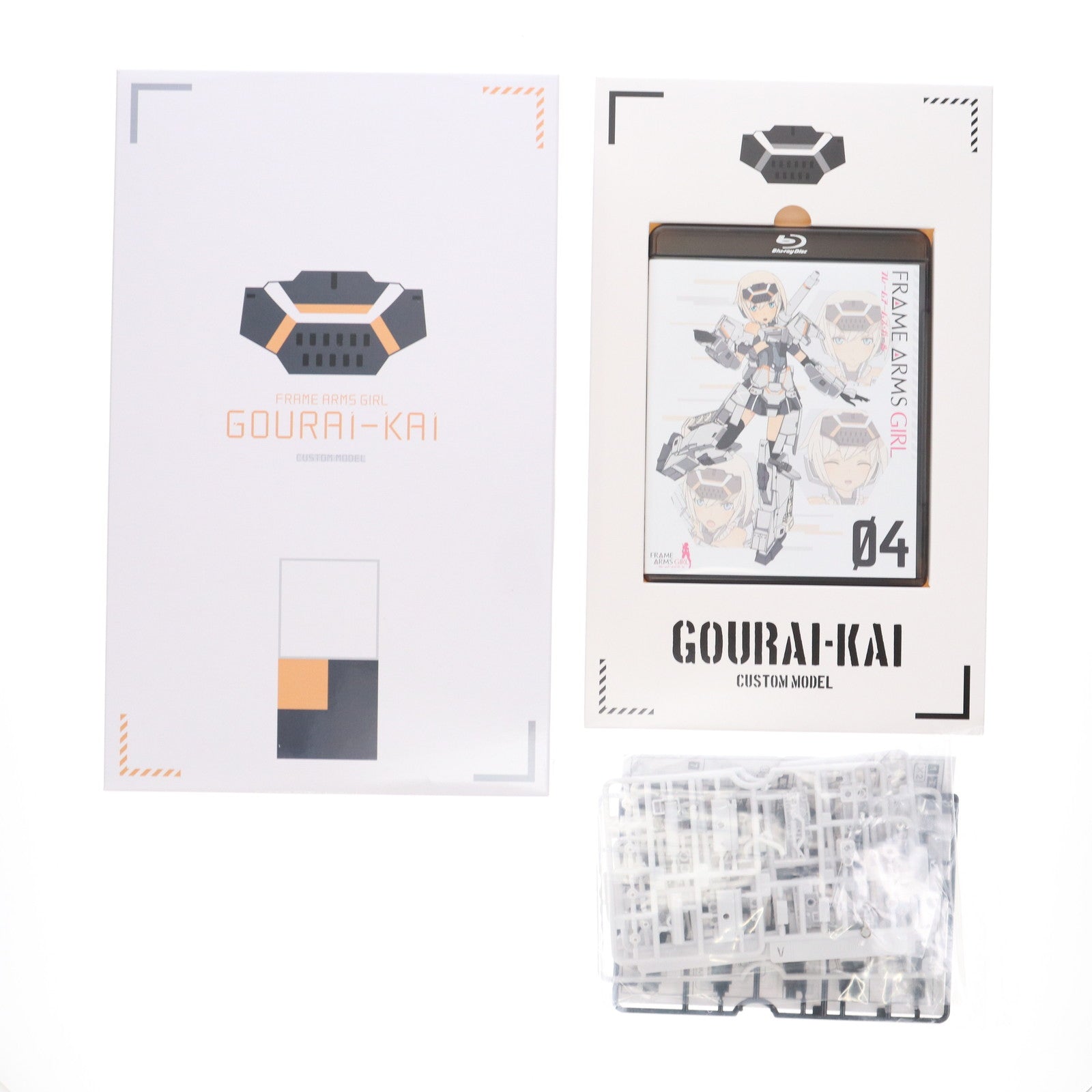 【中古即納】[PTM] きゃにめ.jp&コトブキヤショップ限定特典付属 Blu-ray フレームアームズ・ガール 4 完全数量限定生産(Blu-ray限定プラモデル アニメ版 轟雷改付) プラモデル(PCXP-50474) ポニーキャニオン(20171018)