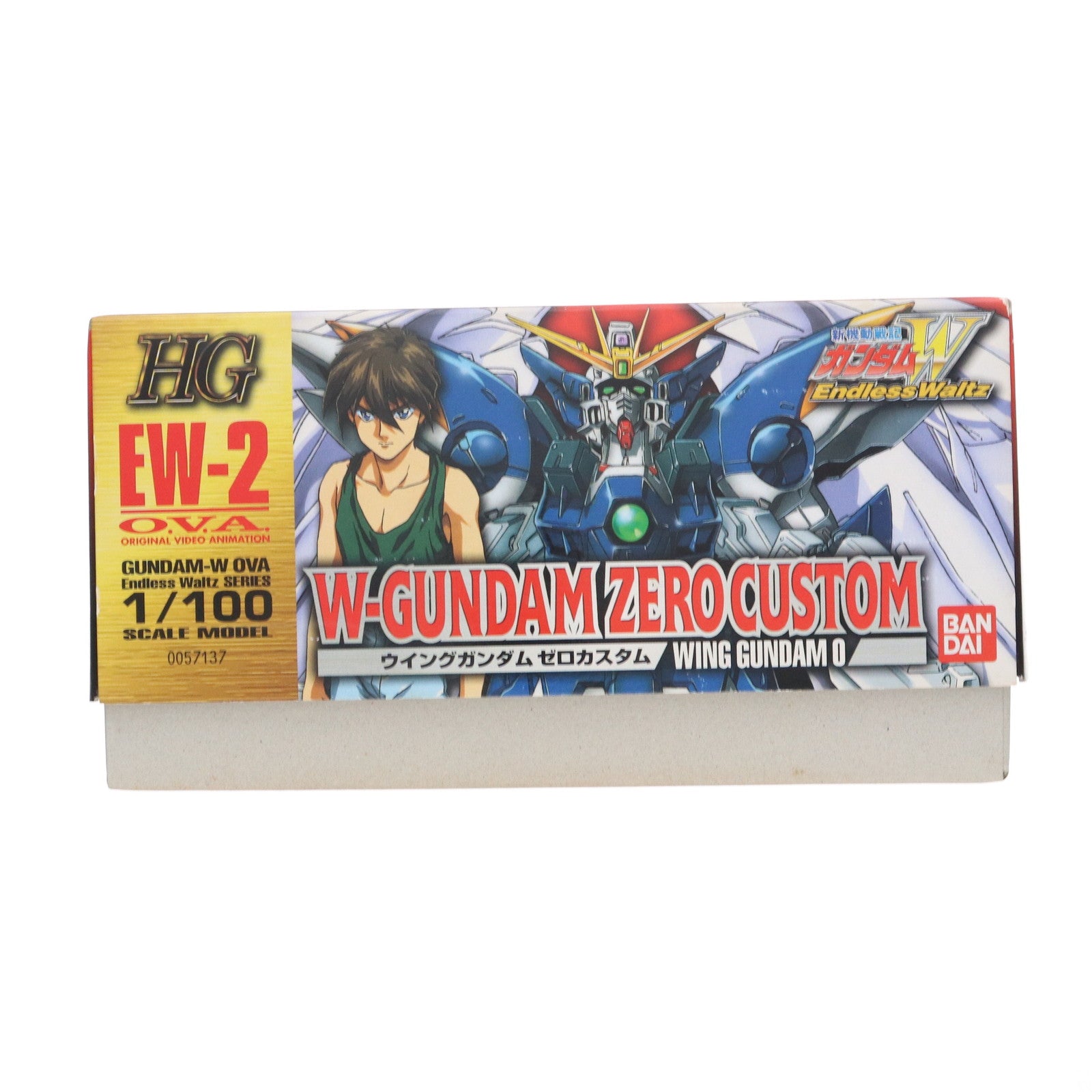 【中古即納】[PTM] HG 1/100 XXXG-00W0 ウイングガンダムゼロカスタム 通常版 新機動戦記ガンダムW Endless Waltz(ウイング エンドレスワルツ) プラモデル(0057137) バンダイ(20171022)