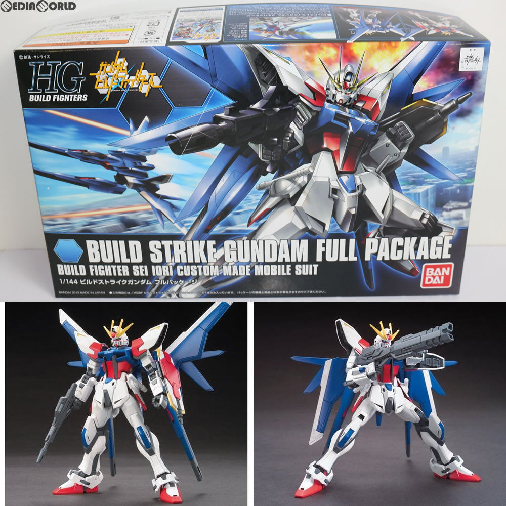 【中古即納】[PTM] HGBF 1/144 ビルドストライクガンダム フルパッケージ ガンダムビルドファイターズ プラモデル(0184468) バンダイ(20131005)