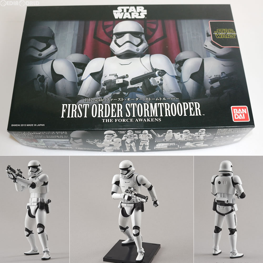 【中古即納】[PTM] 1/12 ファースト・オーダー ストームトルーパー STAR WARS(スター・ウォーズ) エピソード7/フォースの覚醒 プラモデル バンダイ(20151127)