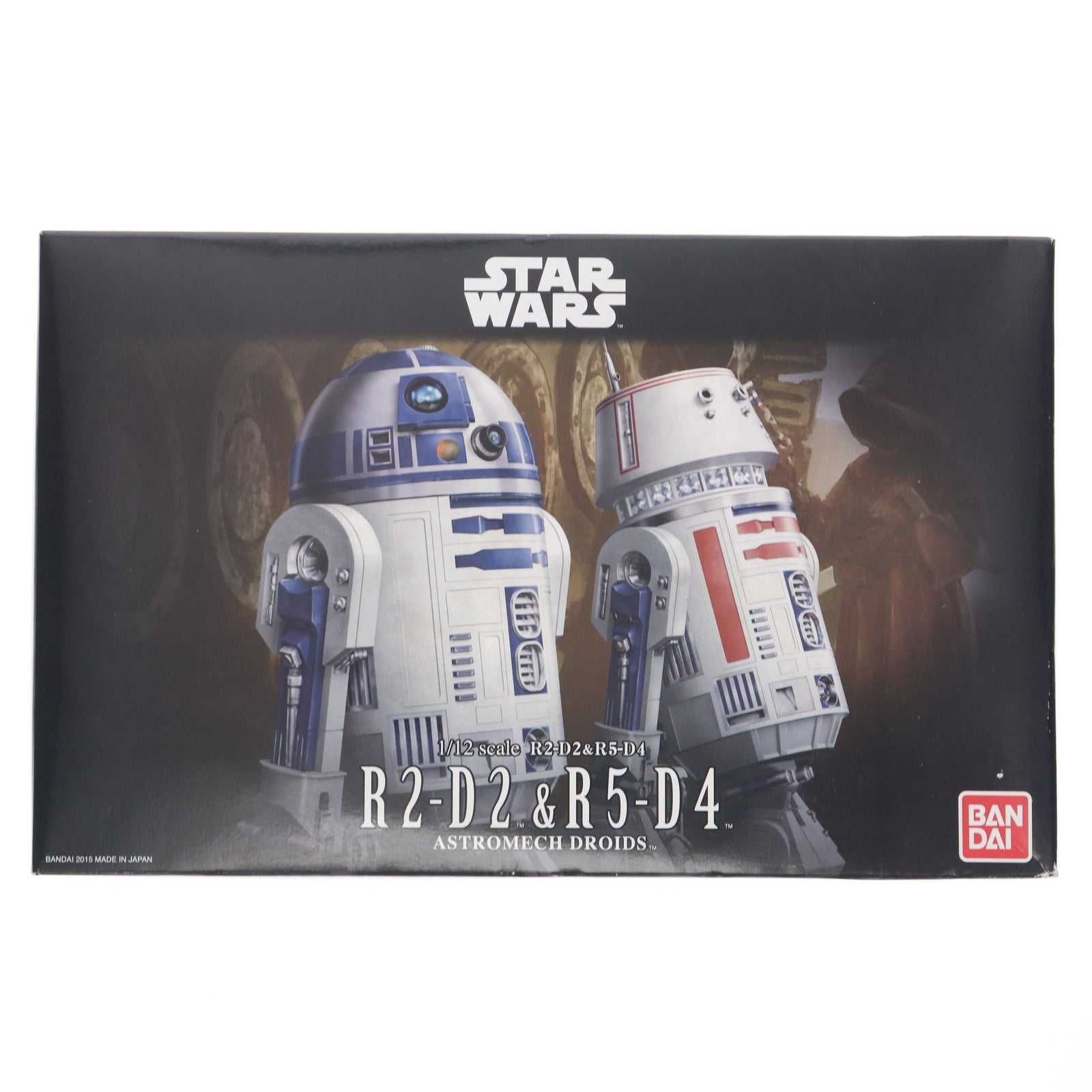 【中古即納】[PTM] 1/12 R2-D2&R5-D4 STAR WARS(スター・ウォーズ) プラモデル(195963) バンダイ(20181128)