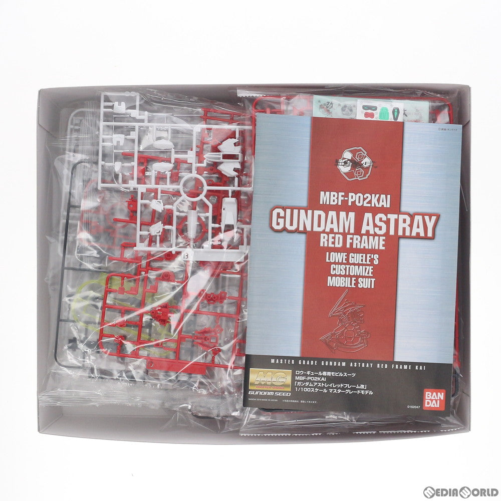 【中古即納】[PTM] MG 1/100 MBF-P02KAI ガンダムアストレイレッドフレーム改 機動戦士ガンダムSEED VS ASTRAY(シードヴァーサスアストレイ) プラモデル(0162047) バンダイ(20190412)