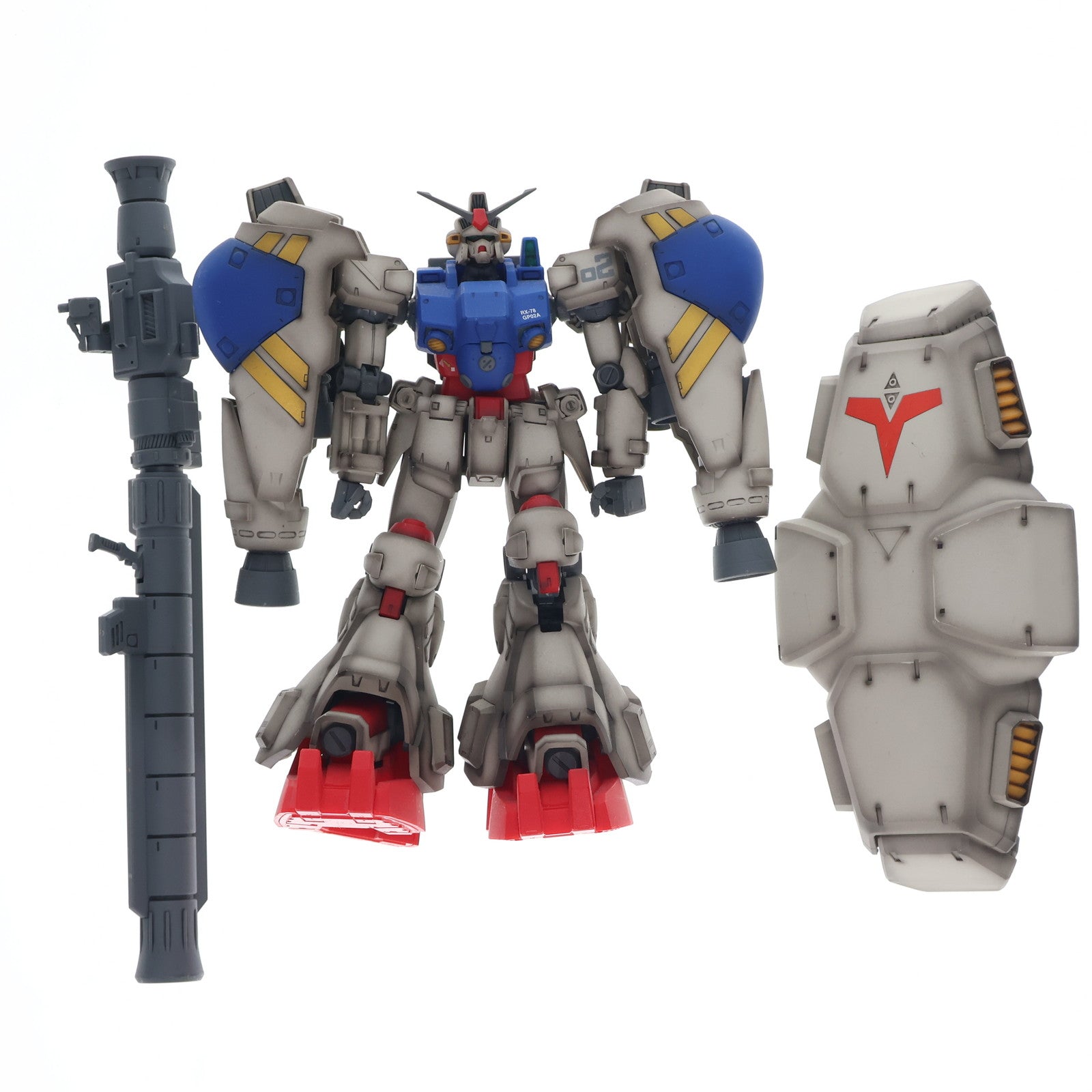【中古即納】[PTM] MG 1/100 RX-78GP02A ガンダム試作2号機(サイサリス) 機動戦士ガンダム0083 STARDUST MEMORY(スターダストメモリー) プラモデル(5063536) バンダイスピリッツ(20220209)
