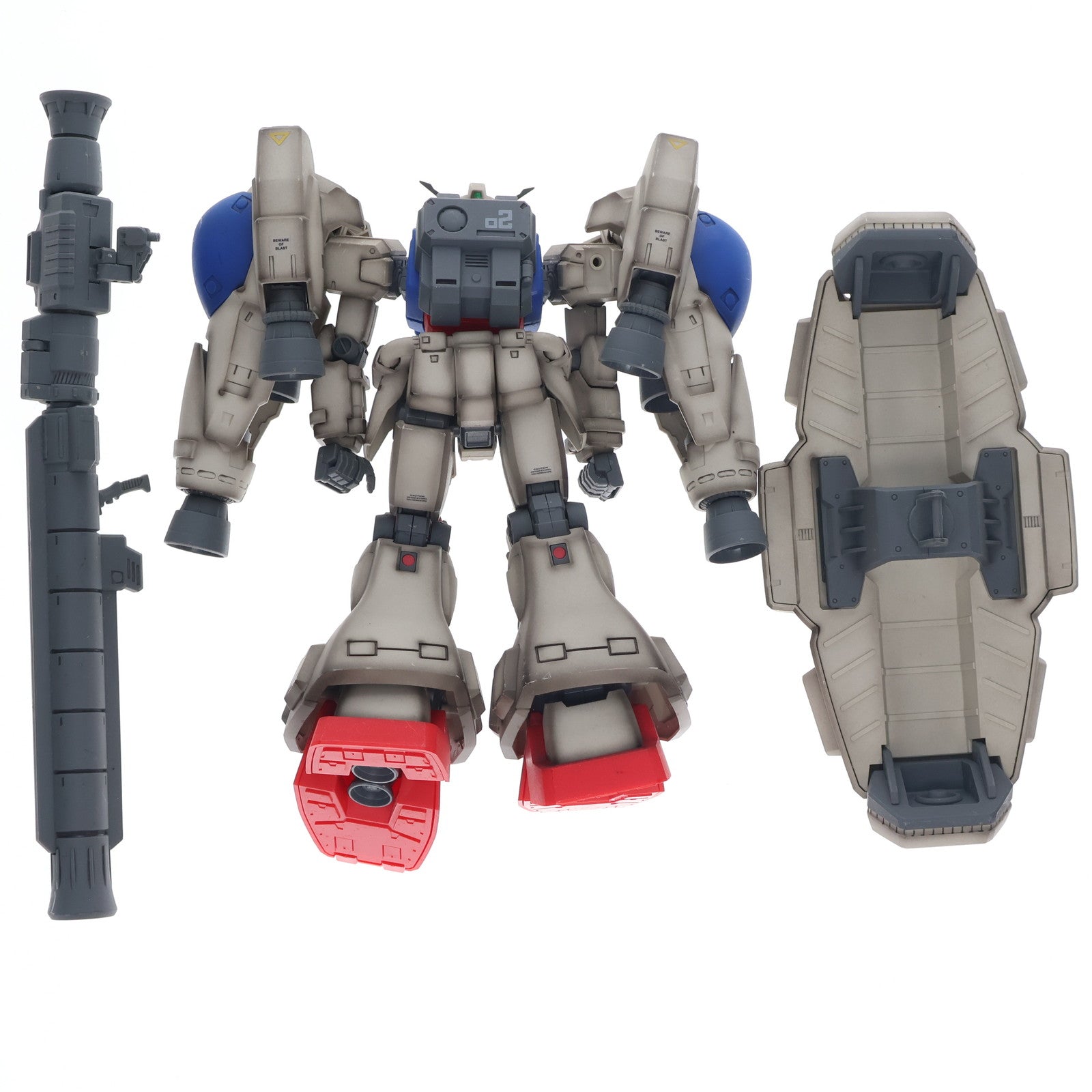 【中古即納】[PTM] MG 1/100 RX-78GP02A ガンダム試作2号機(サイサリス) 機動戦士ガンダム0083 STARDUST MEMORY(スターダストメモリー) プラモデル(5063536) バンダイスピリッツ(20220209)