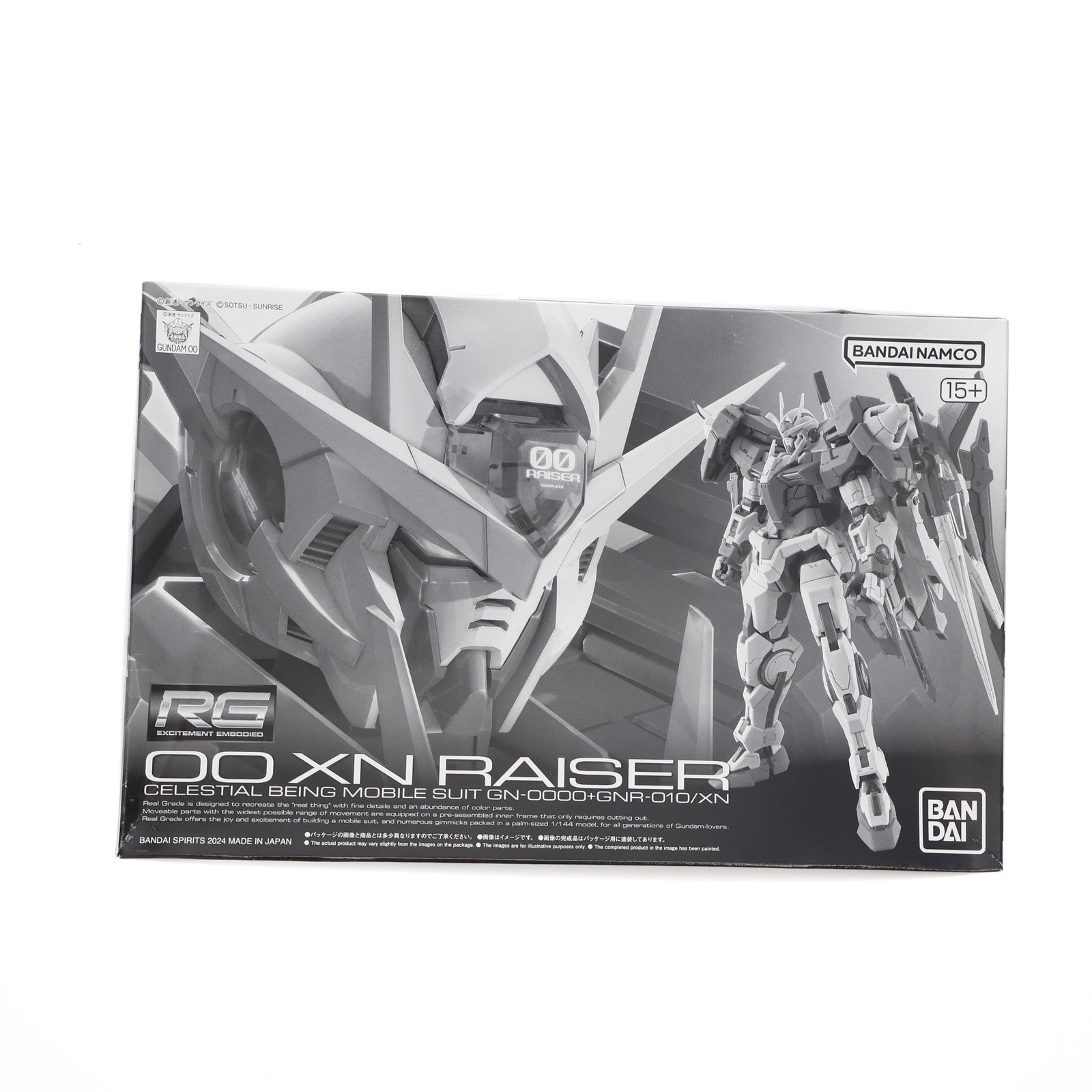 【中古即納】[PTM] RG 1/144 GN-0000+GNR-010/XN ダブルオーザンライザー 機動戦士ガンダム00V(ダブルオーブイ) プラモデル(5062196) バンダイスピリッツ(20240130)