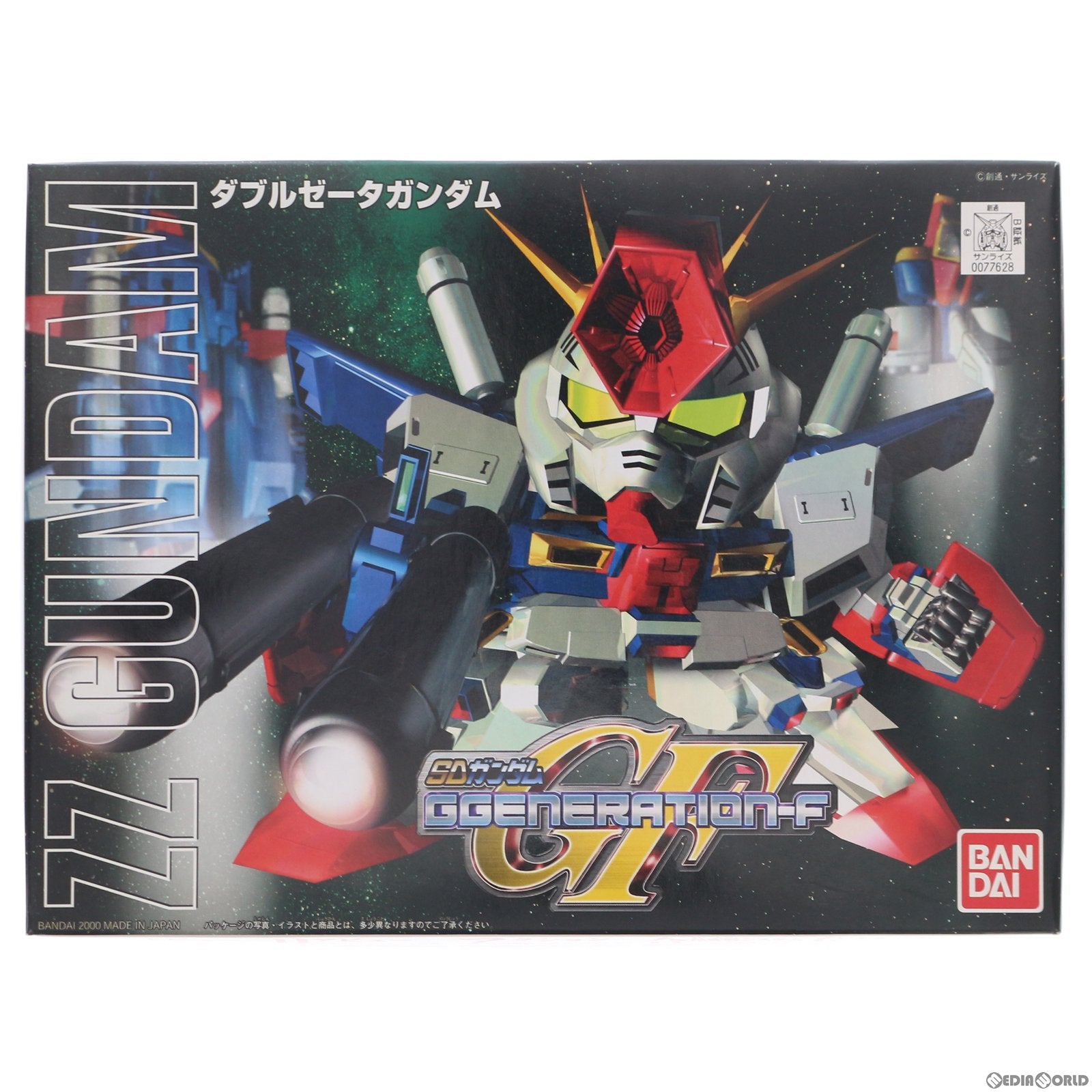 【中古即納】[PTM] SDガンダム BB戦士 212 ダブルゼータガンダム SDガンダム G-GENERATION-F プラモデル バンダイ(20131005)