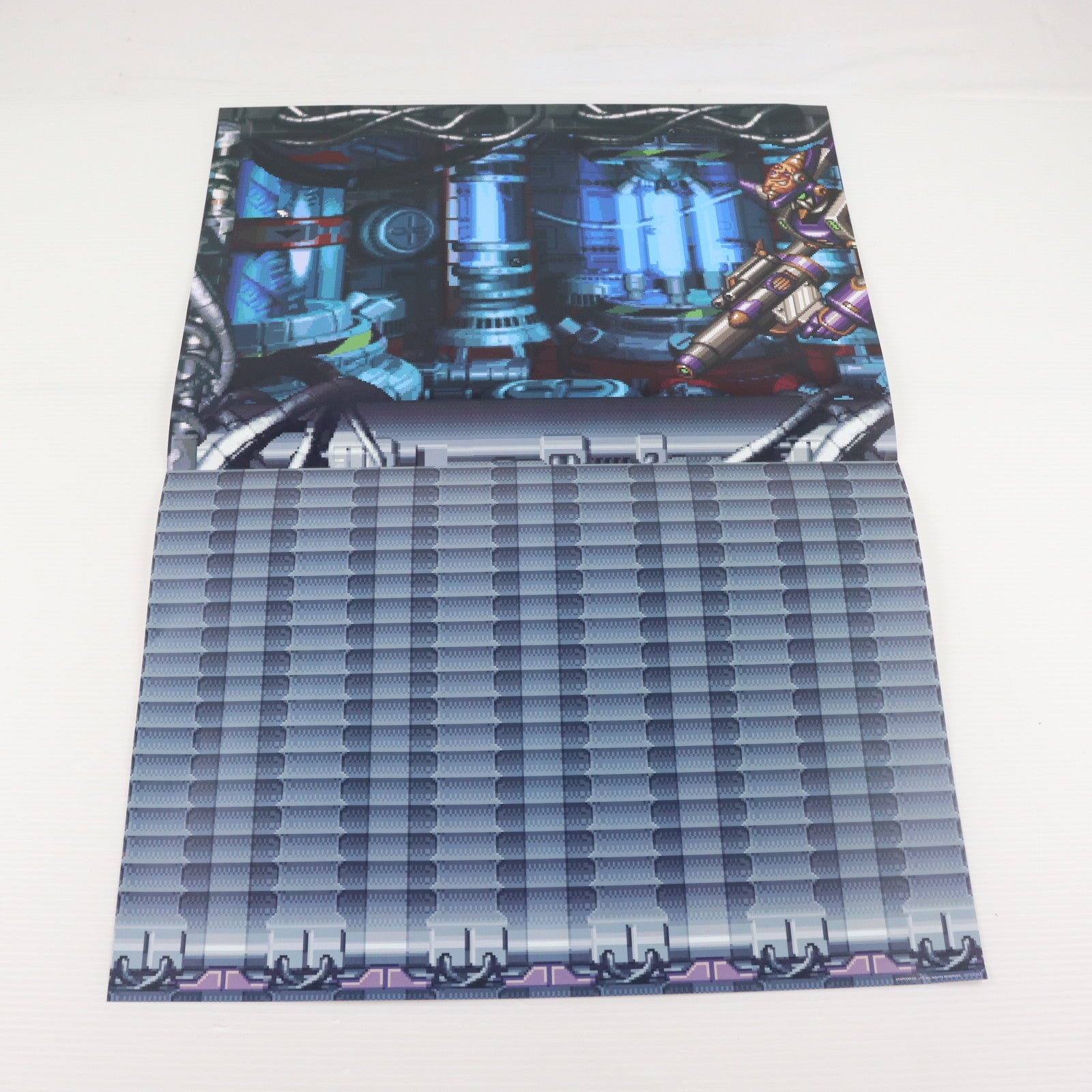 【中古即納】[PTM] (特典単品) ロックマンX4 ステージ背景シート ロックマンX フォースアーマー コトブキヤショップ限定購入特典 ロックマンX プラモデル用アクセサリ(TT592) コトブキヤ(20210130)