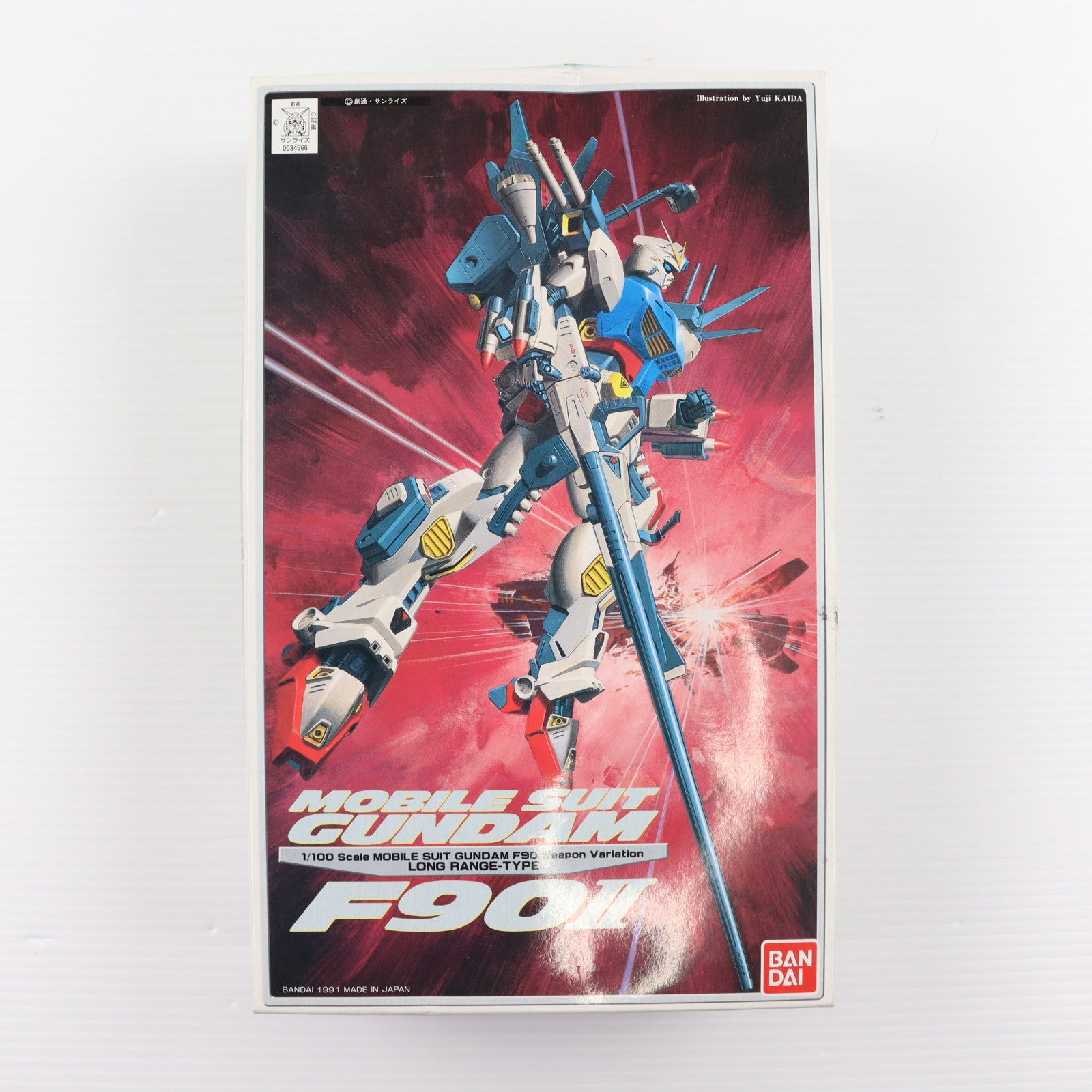 【中古即納】[PTM] 1/100 ガンダムF90II Lタイプ(長距離仕様) 機動戦士ガンダムF90 プラモデル(0034566) バンダイ(20180228)