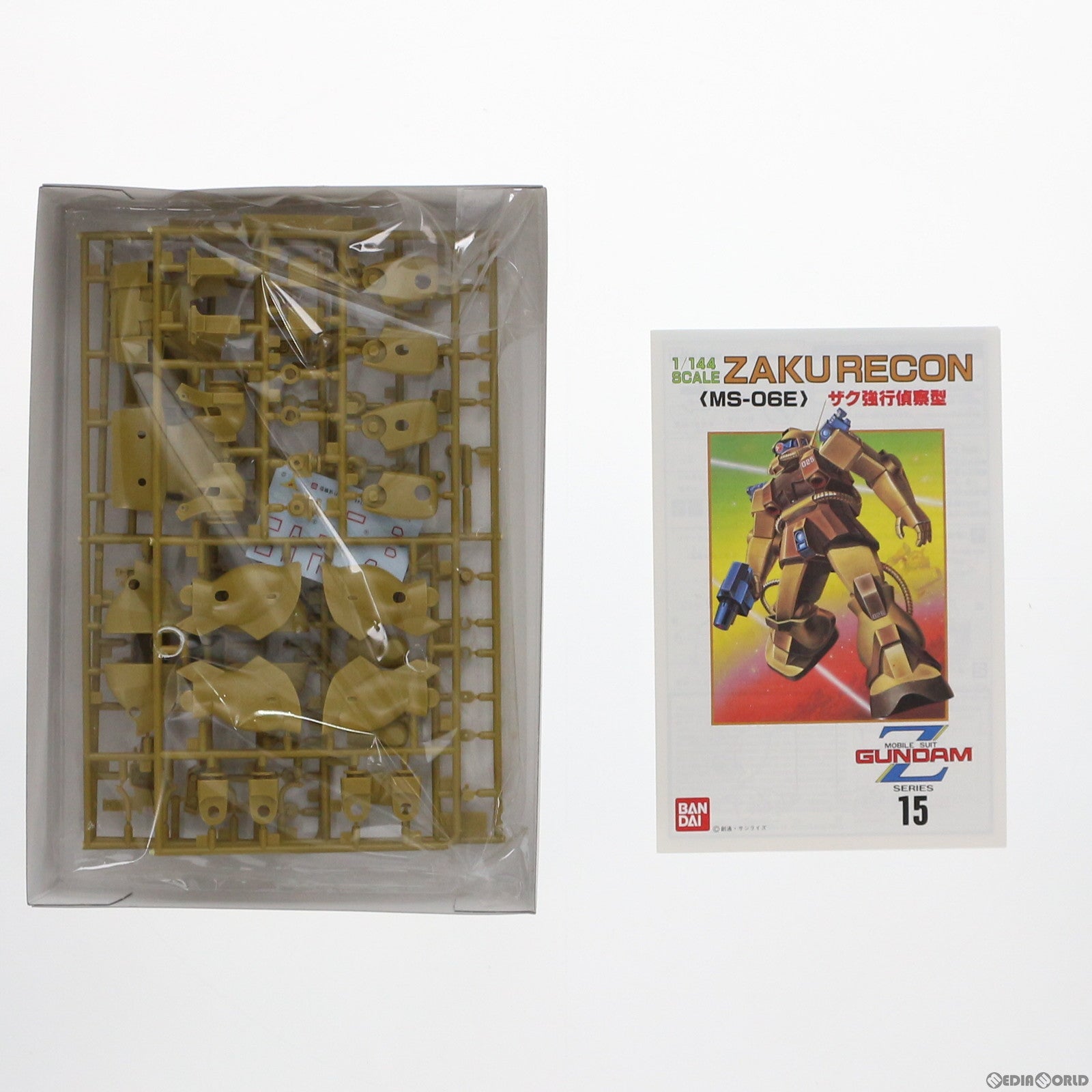 【中古即納】[PTM] 1/144 MS-06E ザク強行偵察型 機動戦士Zガンダム プラモデル バンダイ(20160929)