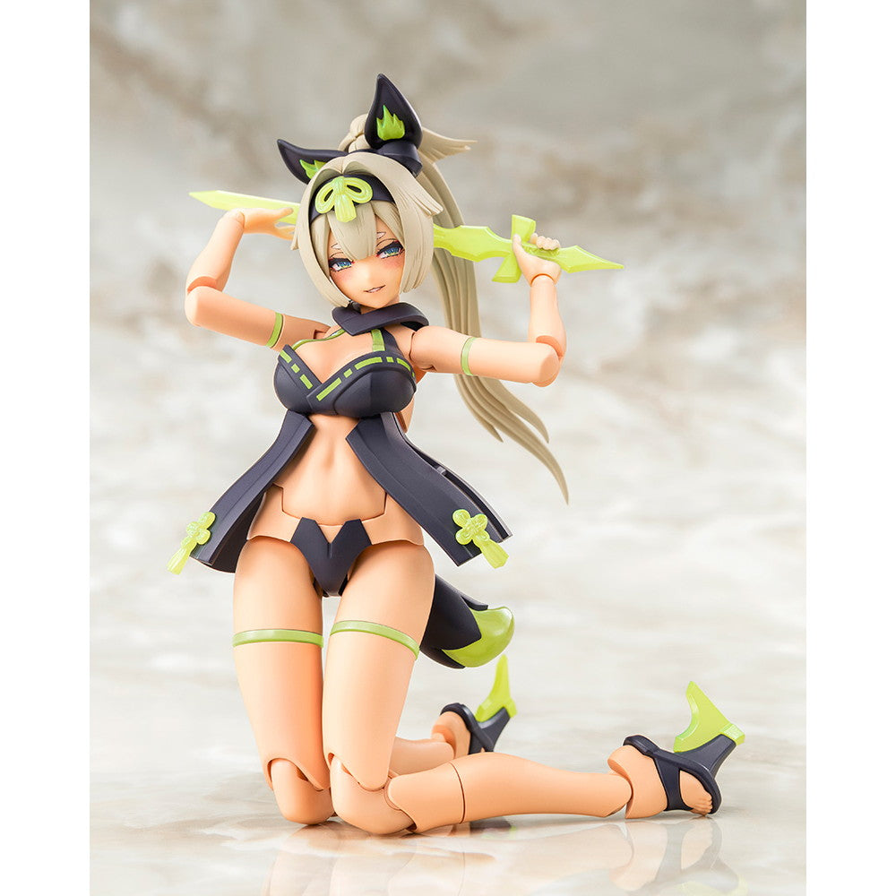 【中古即納】[PTM] メガミデバイス 1/1 朱羅 玉藻ノ前 宴(あすら たまものまえ うたげ) プラモデル(KP721) コトブキヤ(20250227)