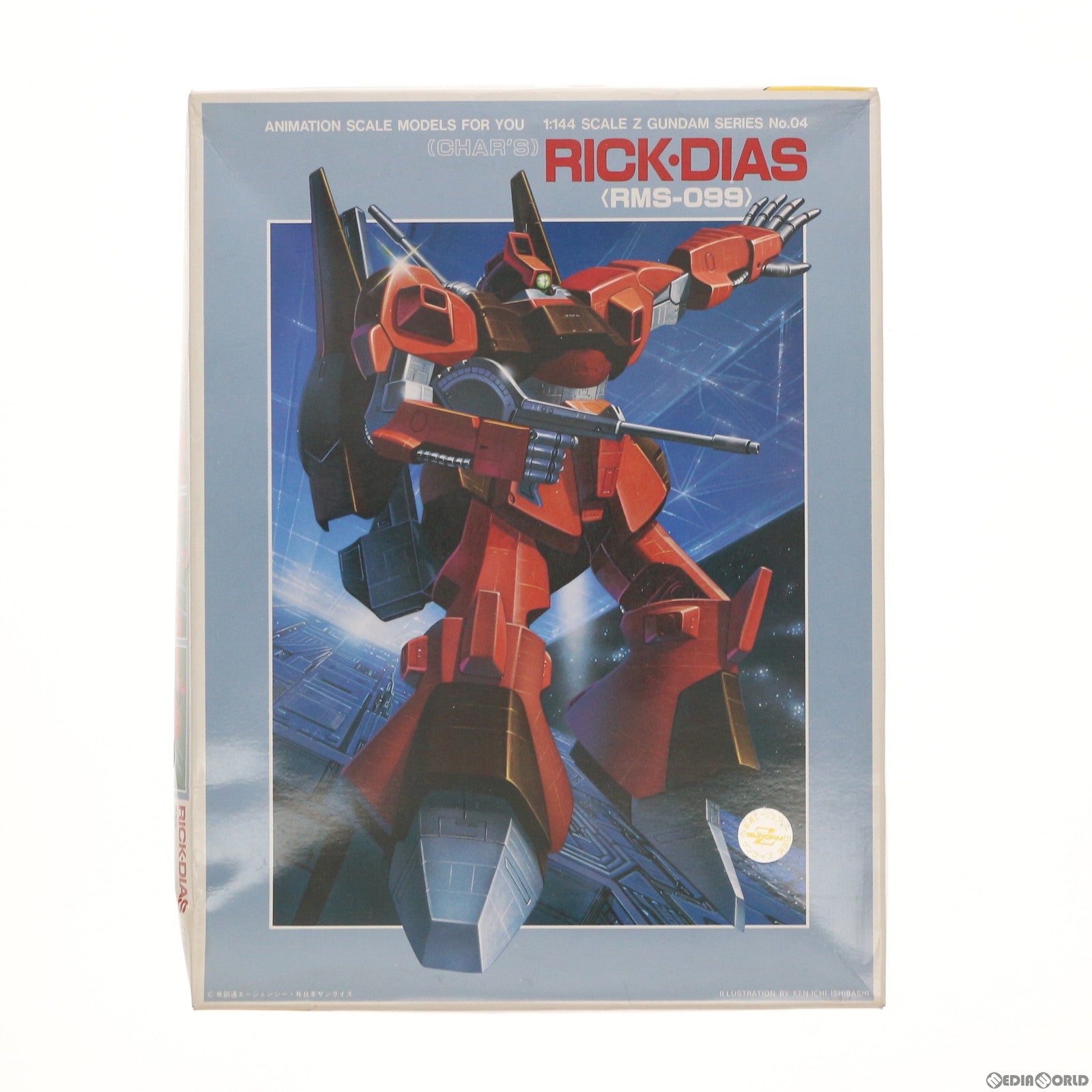 【中古即納】[PTM] 1/144 リックディアス(シャア専用) 機動戦士Zガンダム プラモデル バンダイ(19991231)