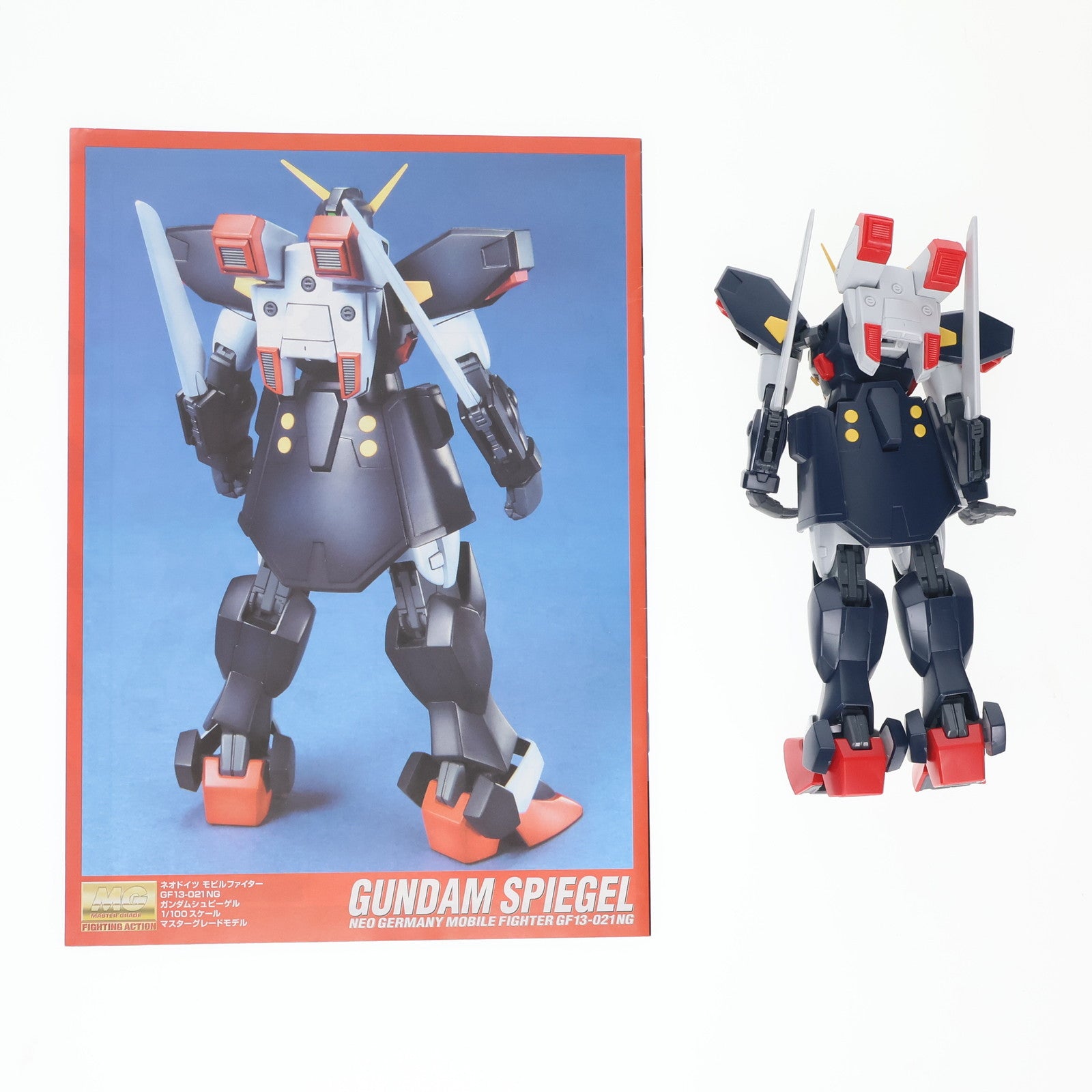 【中古即納】[PTM] MG 1/100 GF13-021NG ガンダムシュピーゲル 機動武闘伝Gガンダム プラモデル バンダイ(20020831)