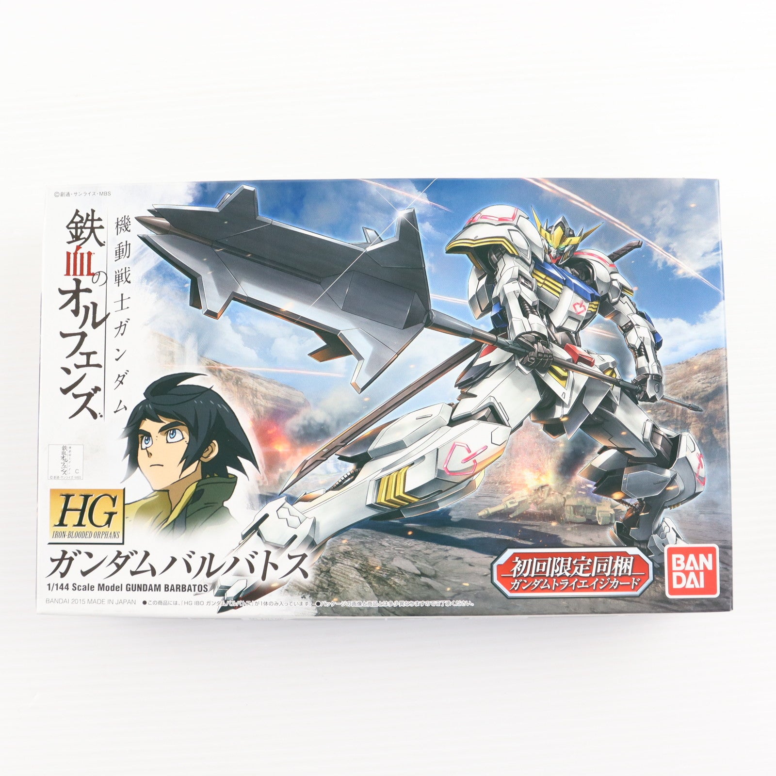 【中古即納】[PTM] HG 1/144 ガンダムバルバトス 機動戦士ガンダム 鉄血のオルフェンズ プラモデル(0201873) バンダイ(20170624)