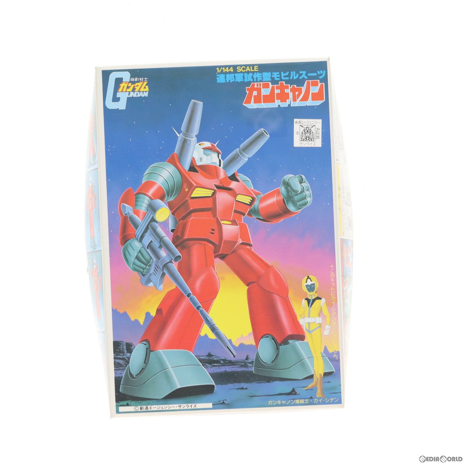 【中古即納】[PTM] (再販) 1/144 RX-77-2 ガンキャノン 機動戦士ガンダム ベストメカコレクション No.18 プラモデル(0008656) バンダイ(19870930)