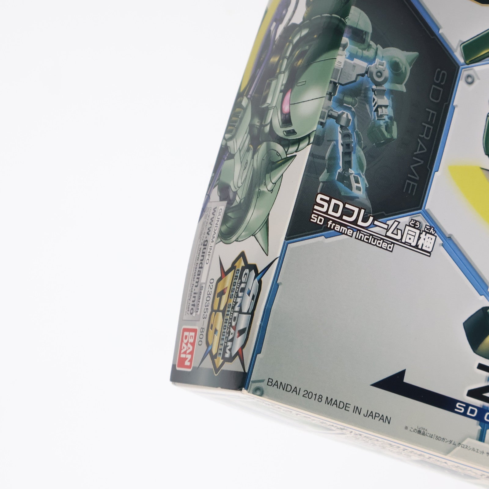 【中古即納】[PTM] SDガンダム クロスシルエット MS-06F ザクII 機動戦士ガンダム プラモデル(0230353) バンダイ(20180721)