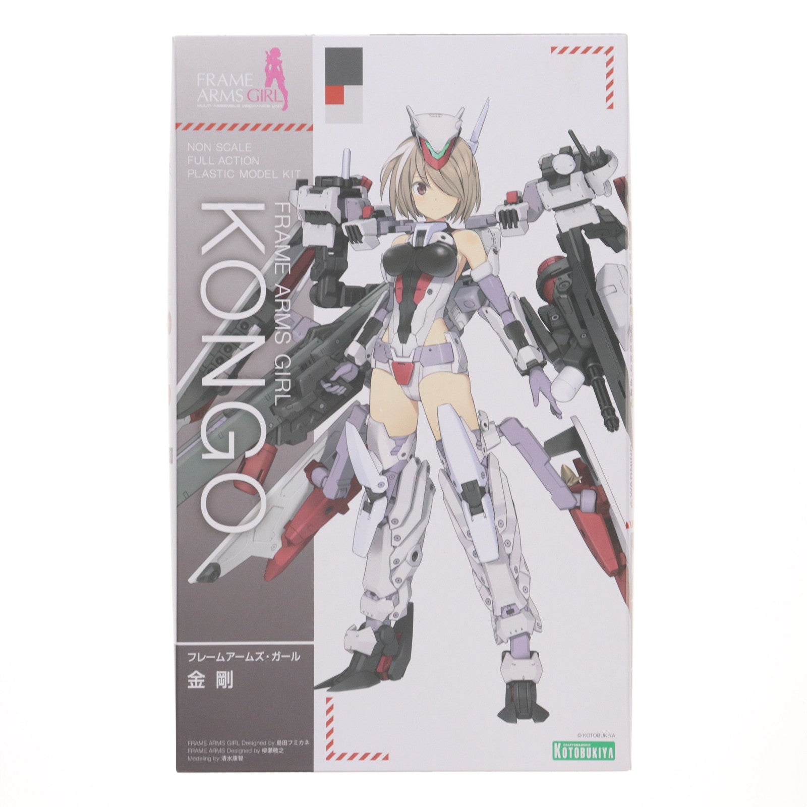 【中古即納】[PTM] フレームアームズ・ガール 金剛(こんごう) プラモデル(FG019) コトブキヤ(20230525)