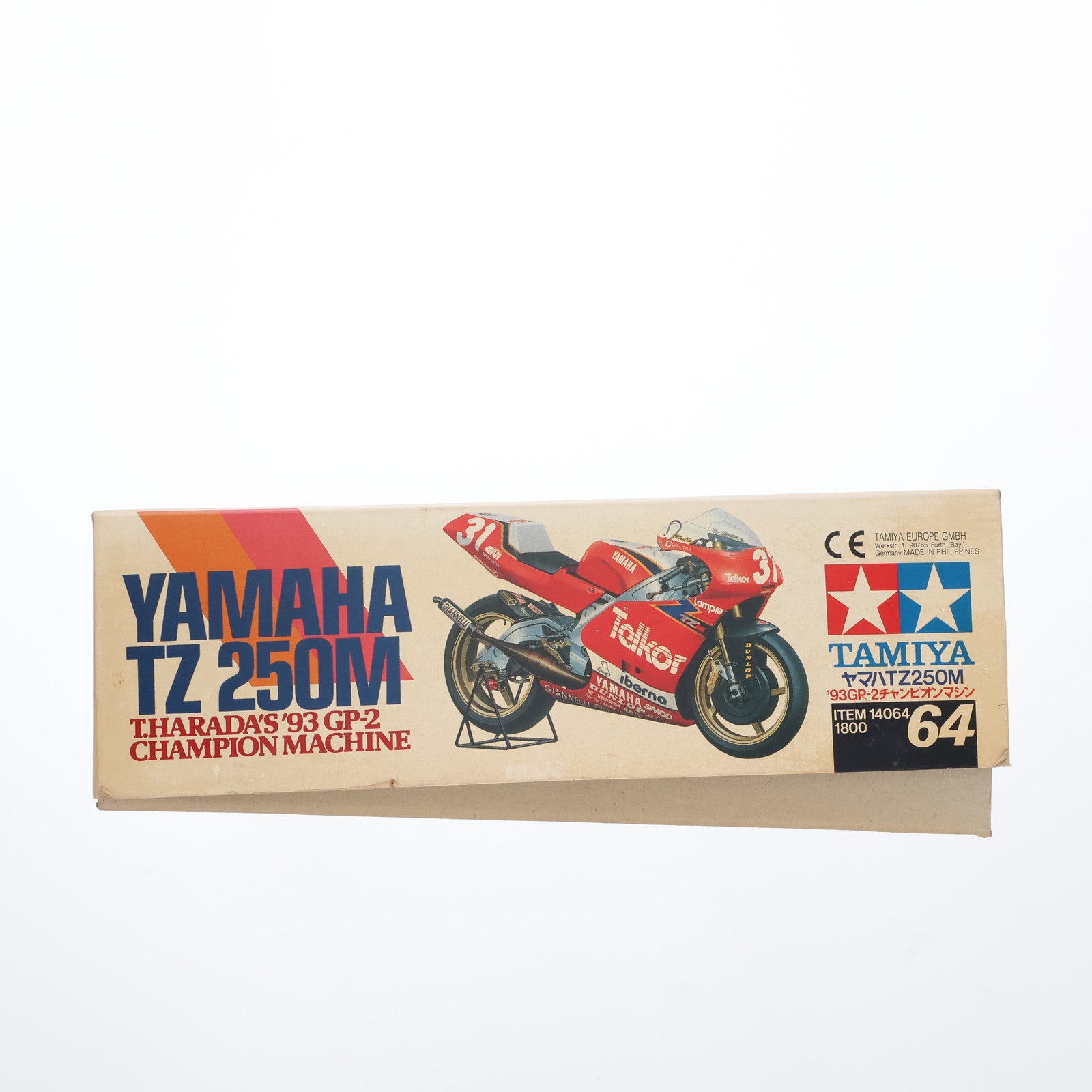 【中古即納】[PTM] オートバイシリーズ No.64 1/12 ヤマハ TZ250M '93GP-2チャンピオンマシン プラモデル(14064) タミヤ(19991231)