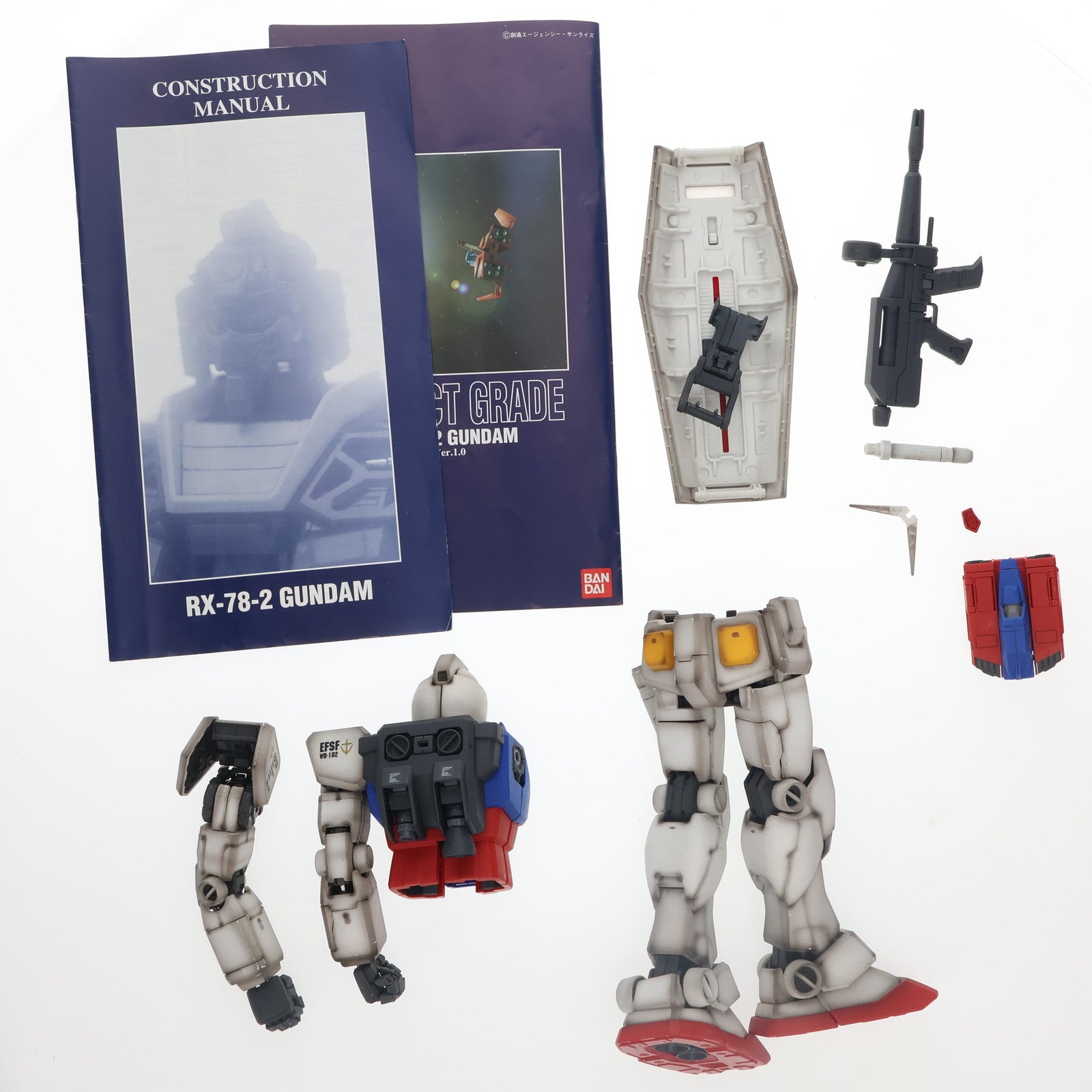 【中古即納】[PTM] PG 1/60 RX-78-2 ガンダム 機動戦士ガンダム プラモデル(5064228) バンダイスピリッツ(19981130)
