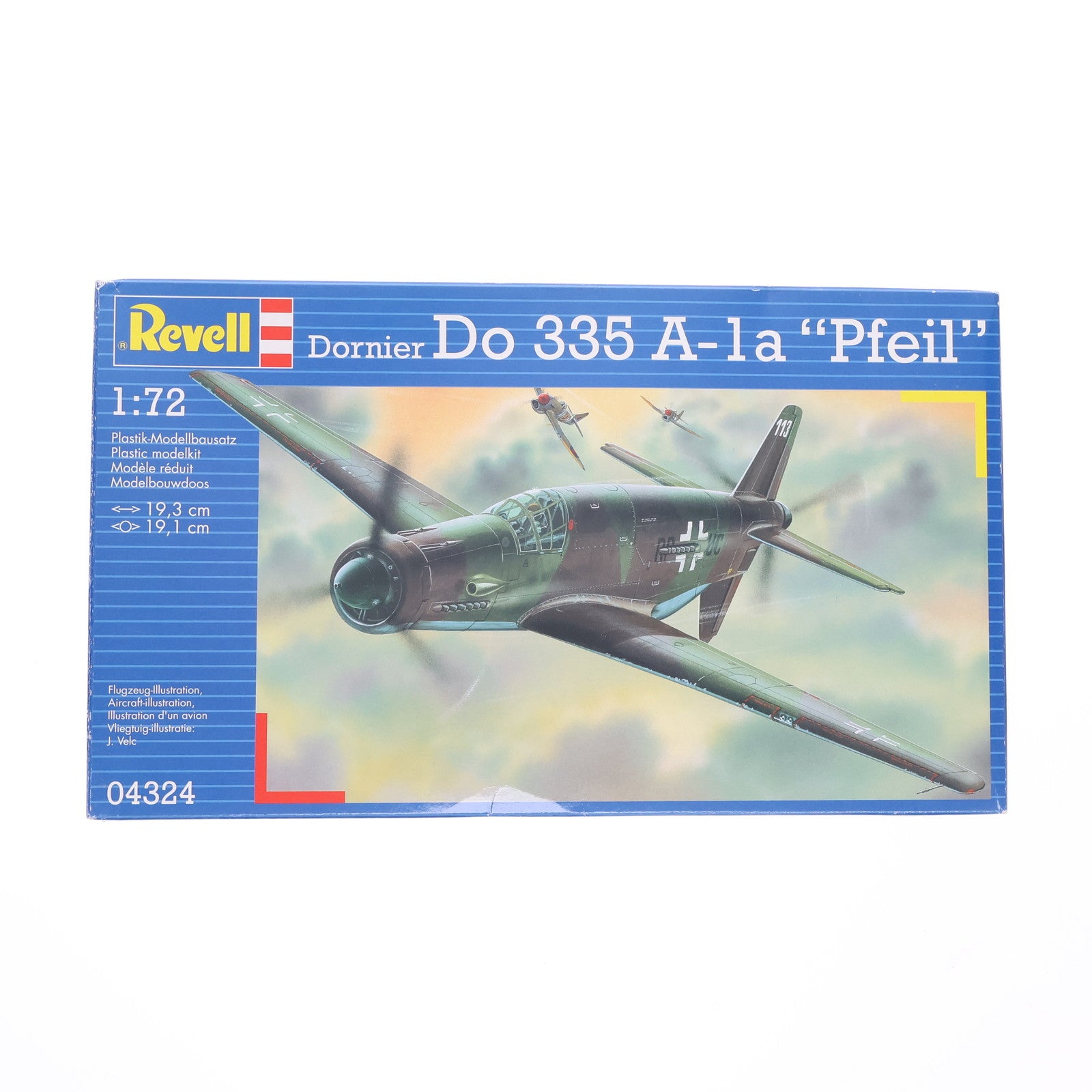 【中古即納】[PTM] 1/72 Dornier(ドルニエ) Do 335 A-1a Pfeil(プファイル) プラモデル(04324) Revell(レベル)(19991231)