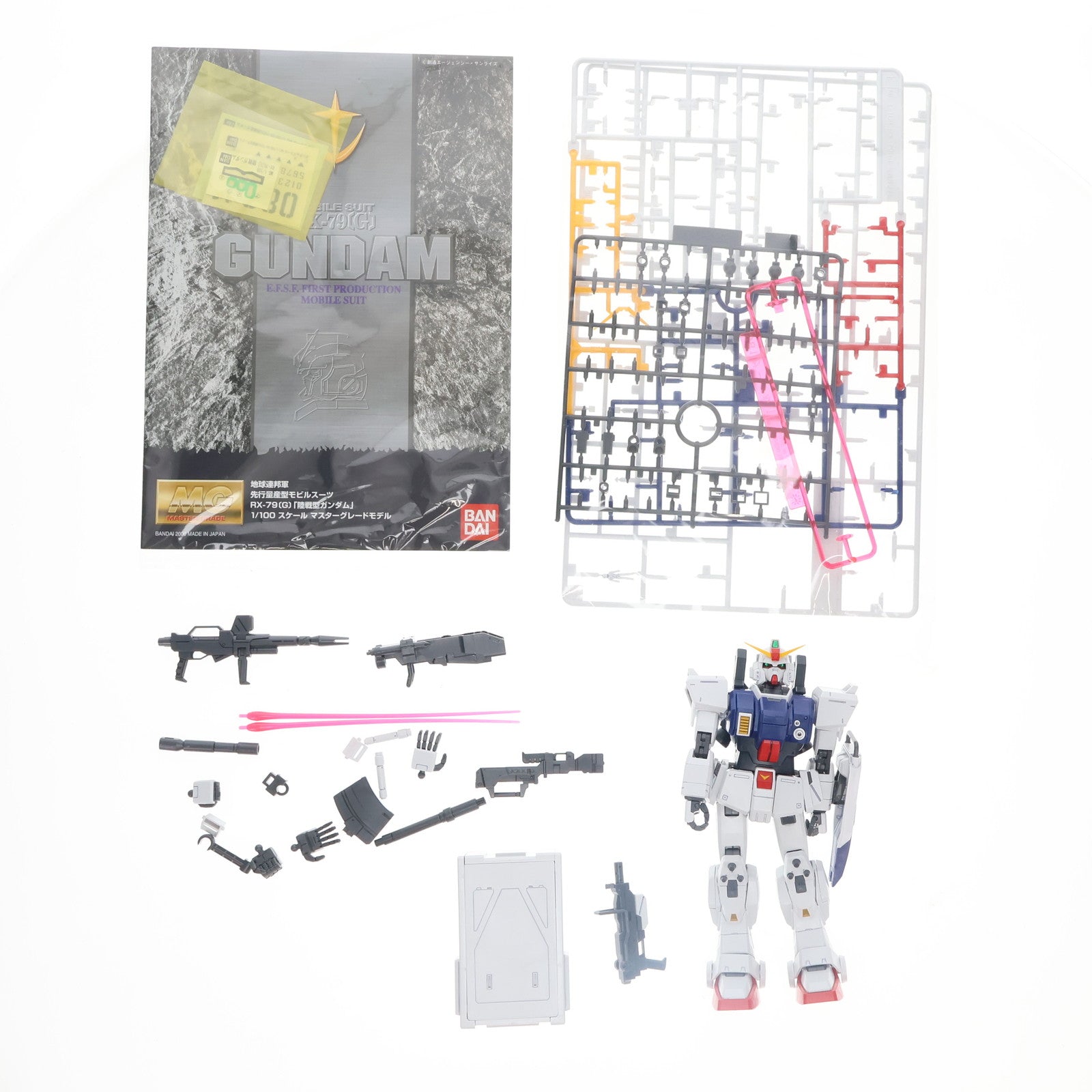 【中古即納】[PTM] MG 1/100 RX-79[G] 陸戦型ガンダム 機動戦士ガンダム 第08MS小隊 プラモデル(0076371) バンダイ(20170731)