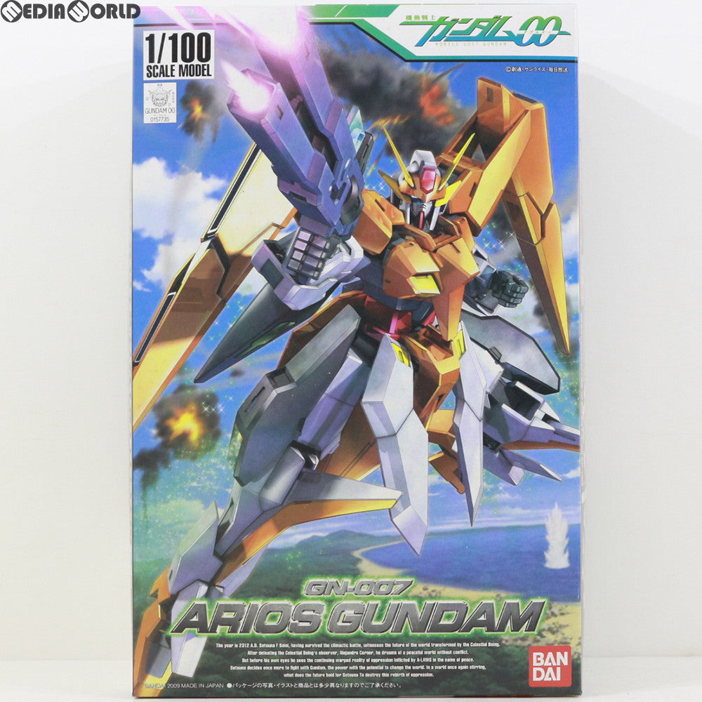 【中古即納】[PTM] 1/100 GN-007 アリオスガンダム 機動戦士ガンダム00(ダブルオー) プラモデル(0157735) バンダイ(20090210)