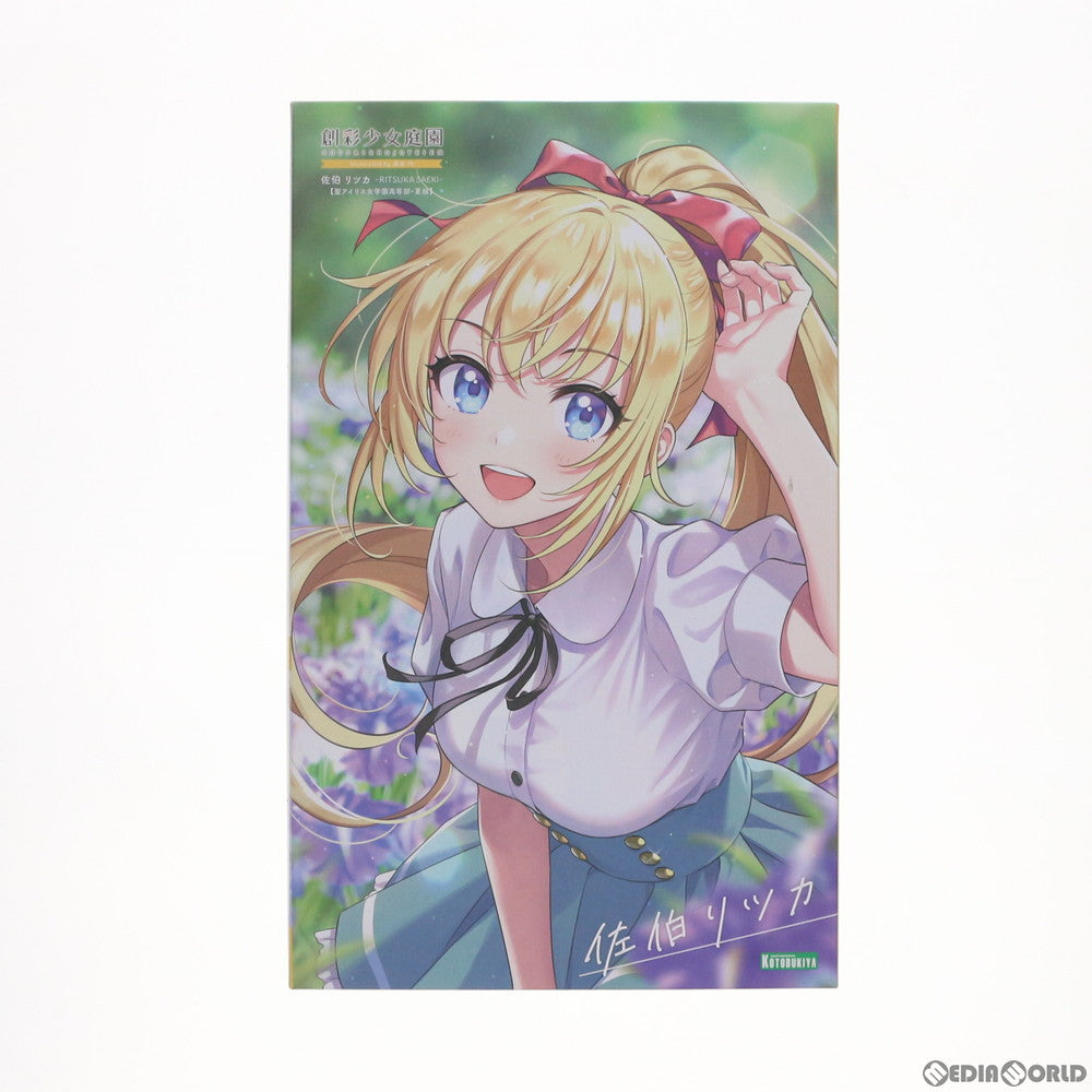 【中古即納】[PTM] 創彩少女庭園 1/10 佐伯リツカ【聖アイリス女学園高等部・夏服】(さえきりつか) プラモデル(JK003) コトブキヤ(20210731)