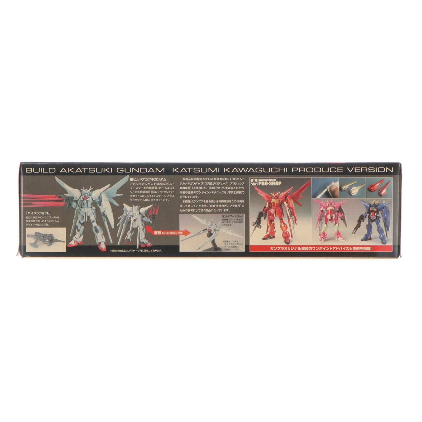 【中古即納】[PTM] プロショップ限定 1/144 HGBF ビルドアカツキガンダム(川口克己プロデュース) ガンダムビルドファイターズ プラモデル(0186693) バンダイ(20131123)