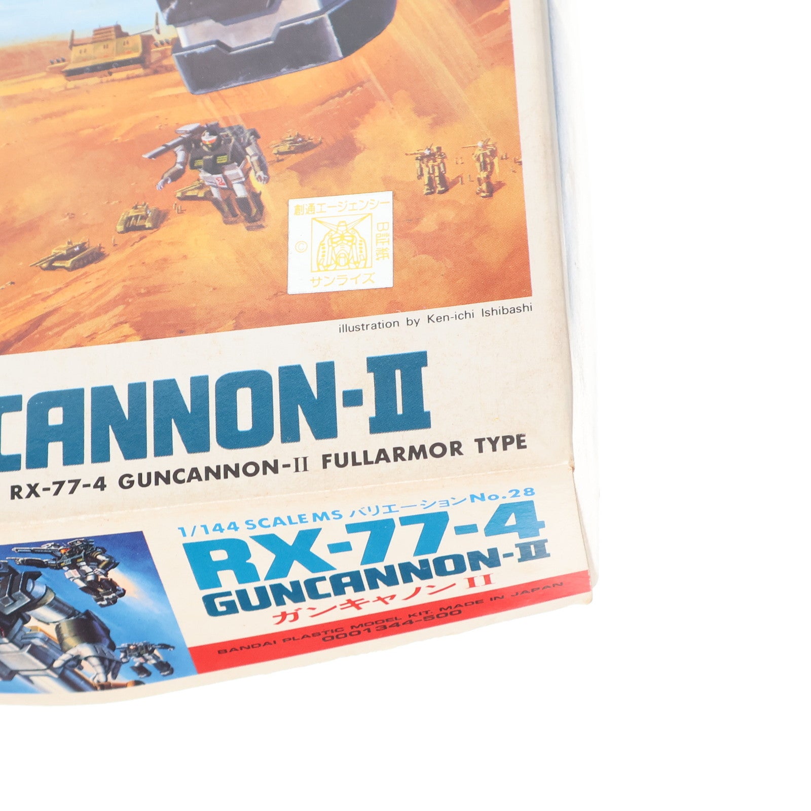【中古即納】[PTM] 1/144 RX-77-4 ガンキャノンII 機動戦士ガンダムMSV(モビルスーツバリエーション) シリーズNo.28 プラモデル(0001344) バンダイ(19991231)